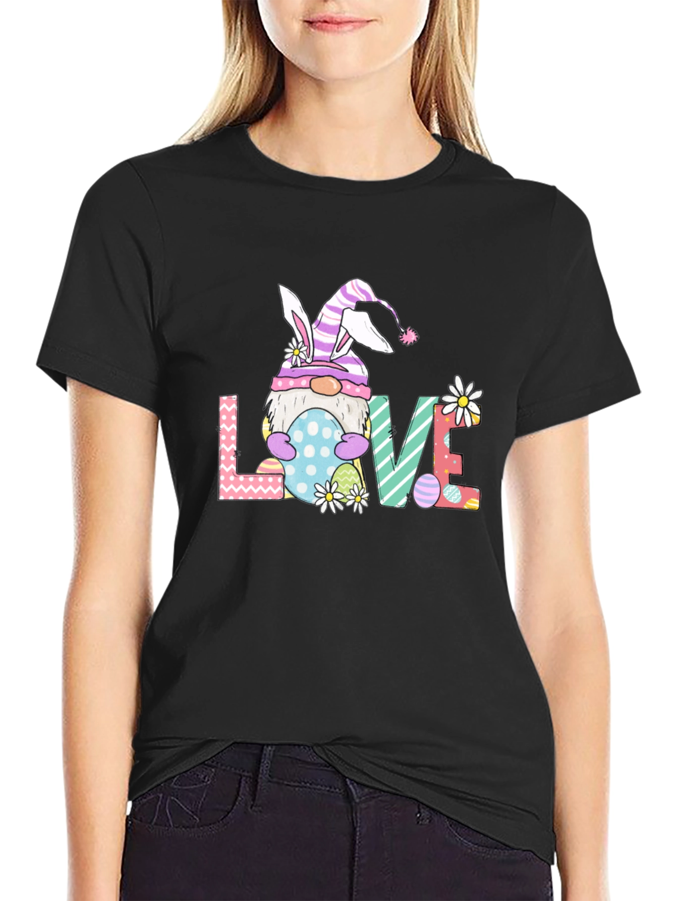 Easter Gnome Love T-Shirt