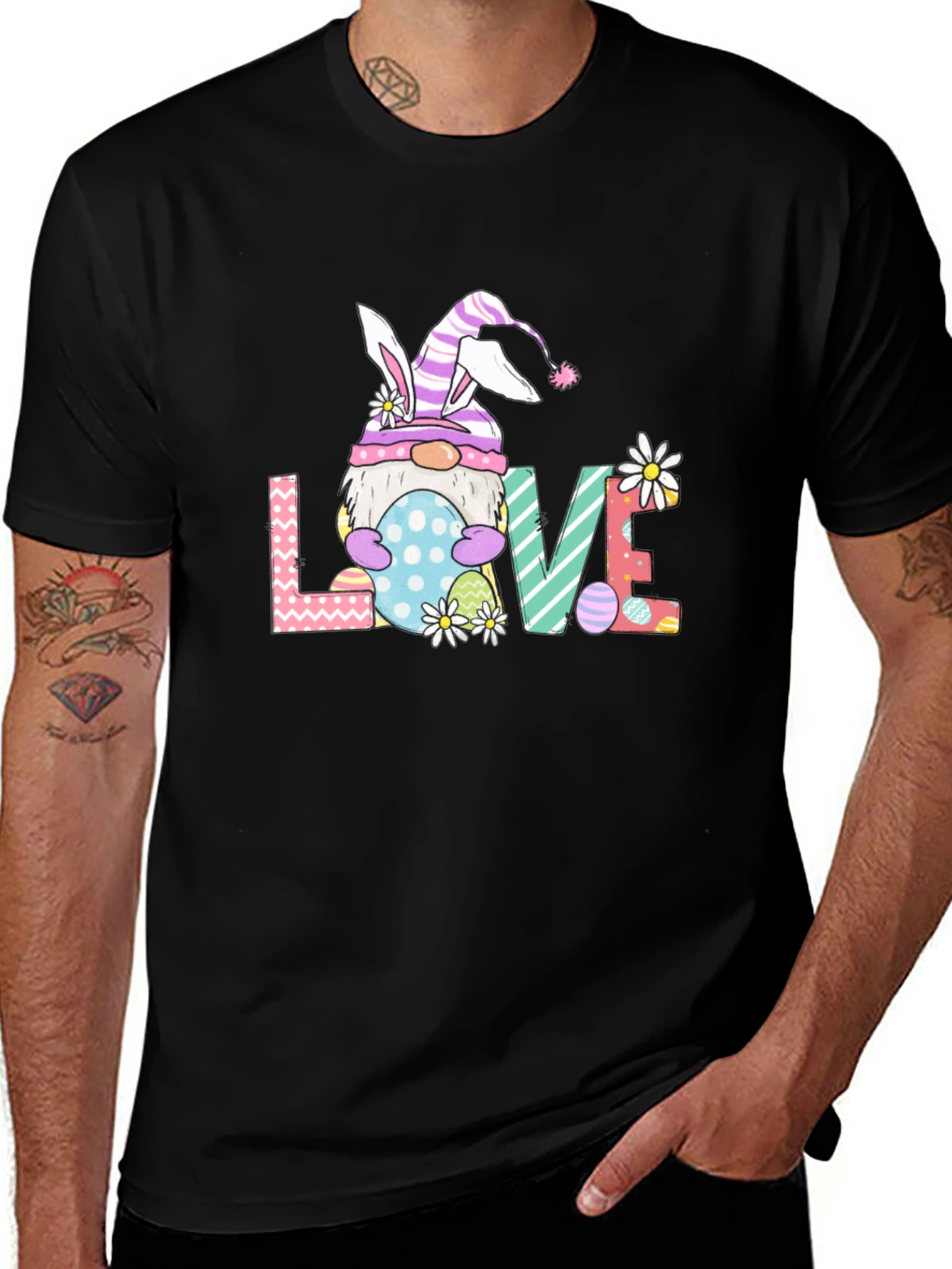 Easter Gnome Love T-Shirt