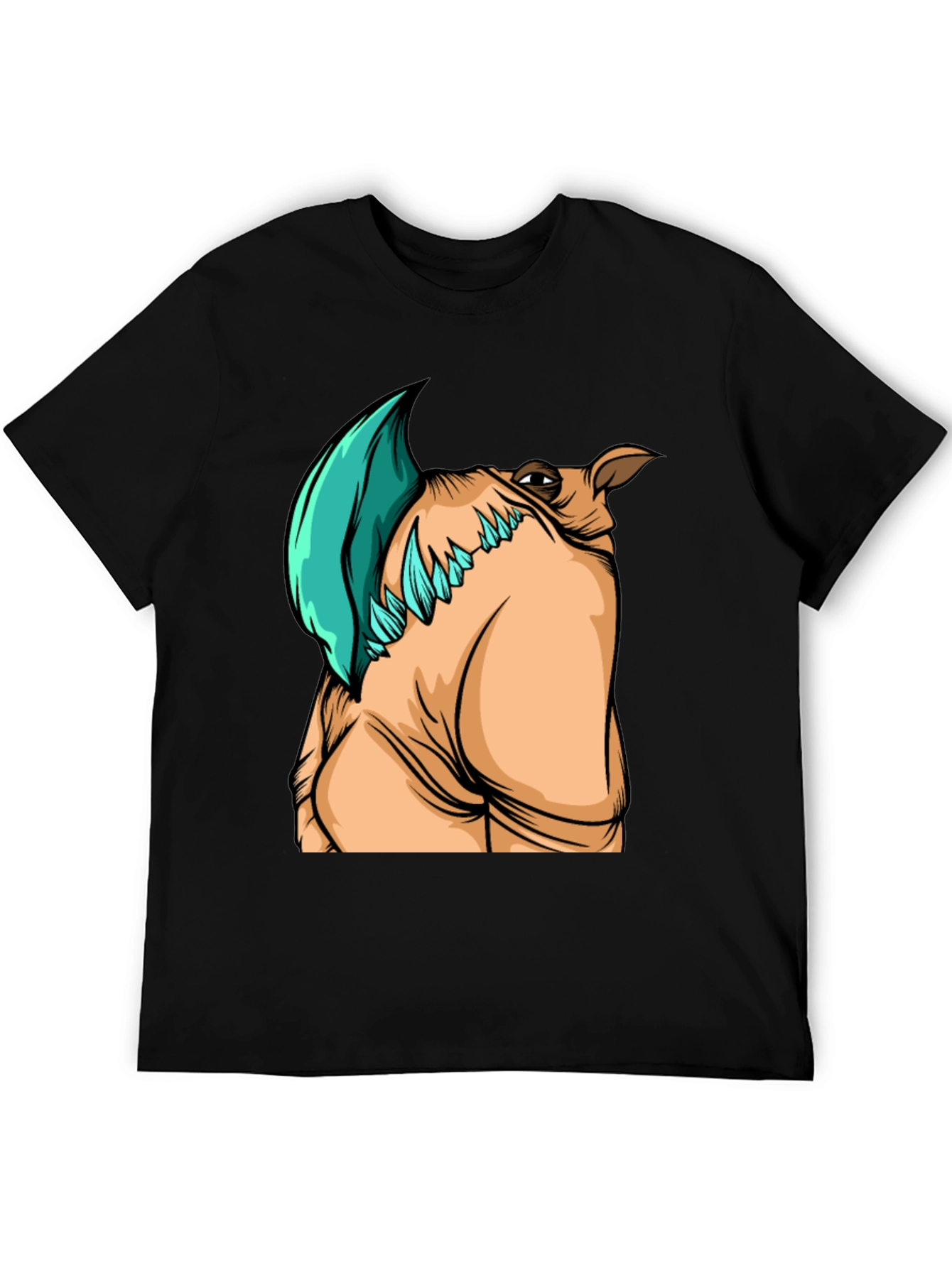 Rhino Graphic Print T-Shirt