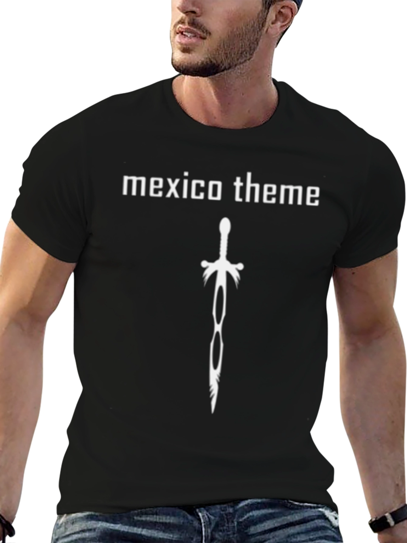 Mexico Theme Graphic T-Shirt