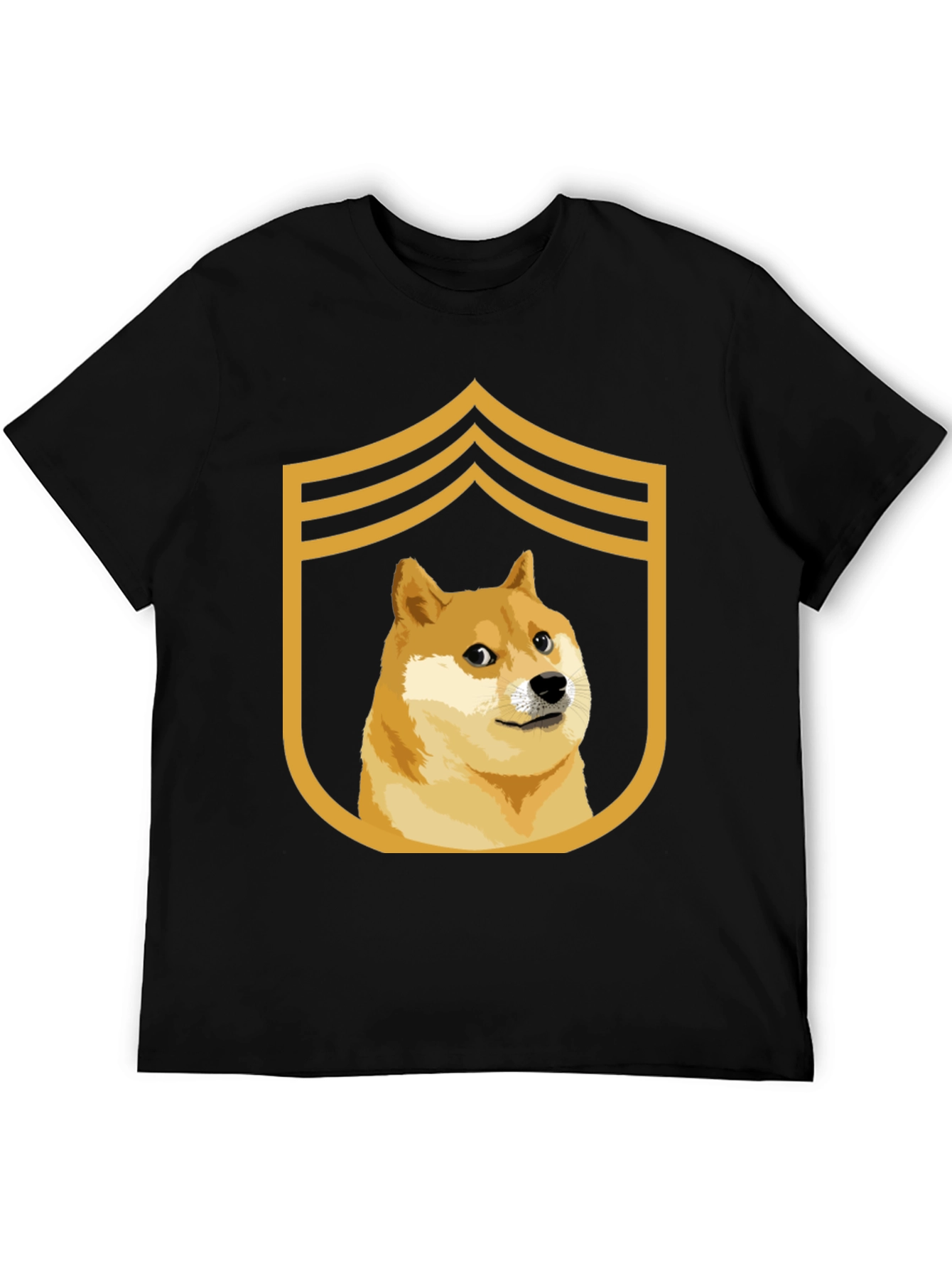 Doge Meme Sergeant T-Shirt - Funny Doge Army Tee