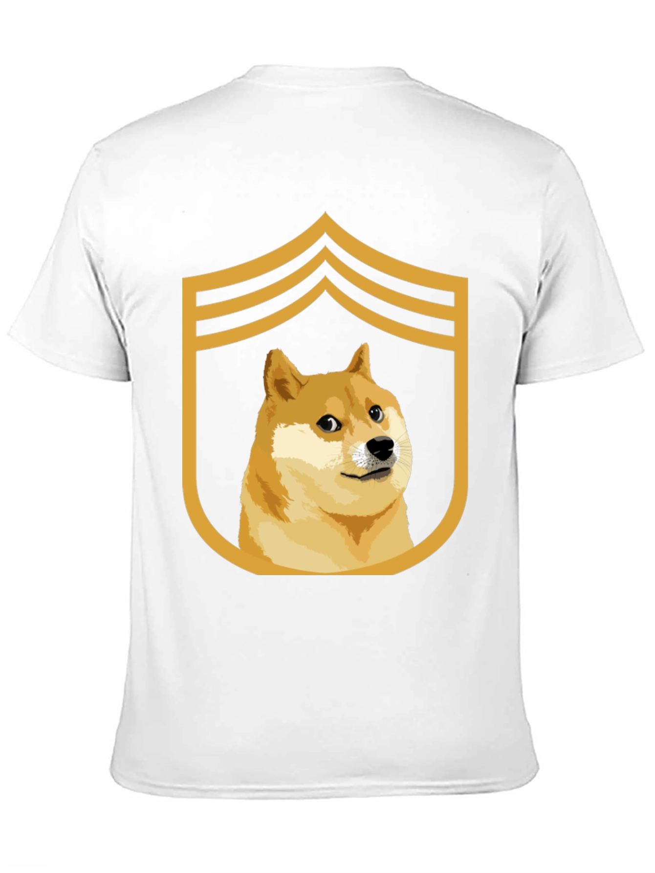 Doge Meme Sergeant T-Shirt - Funny Doge Army Tee