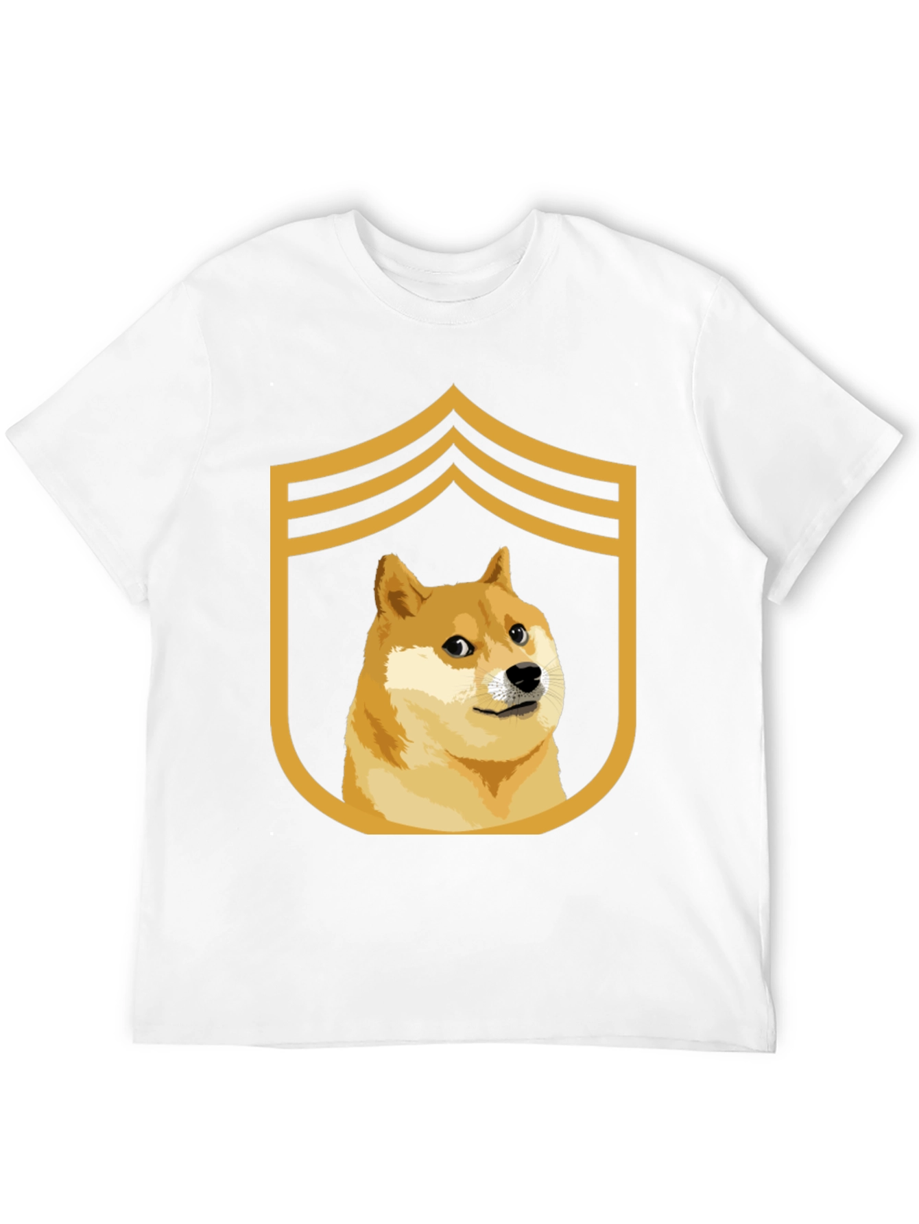 Doge Meme Sergeant T-Shirt - Funny Doge Army Tee