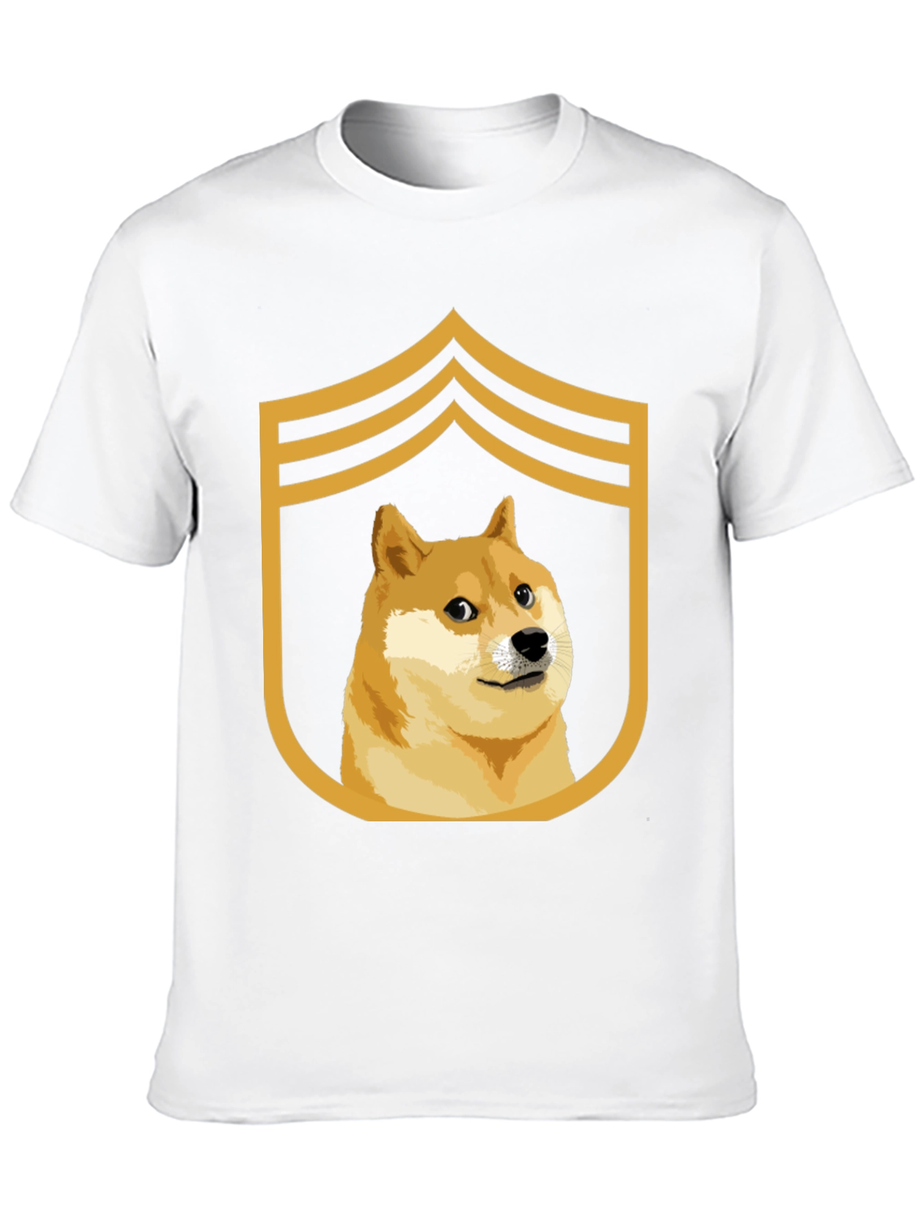 Doge Meme Sergeant T-Shirt - Funny Doge Army Tee