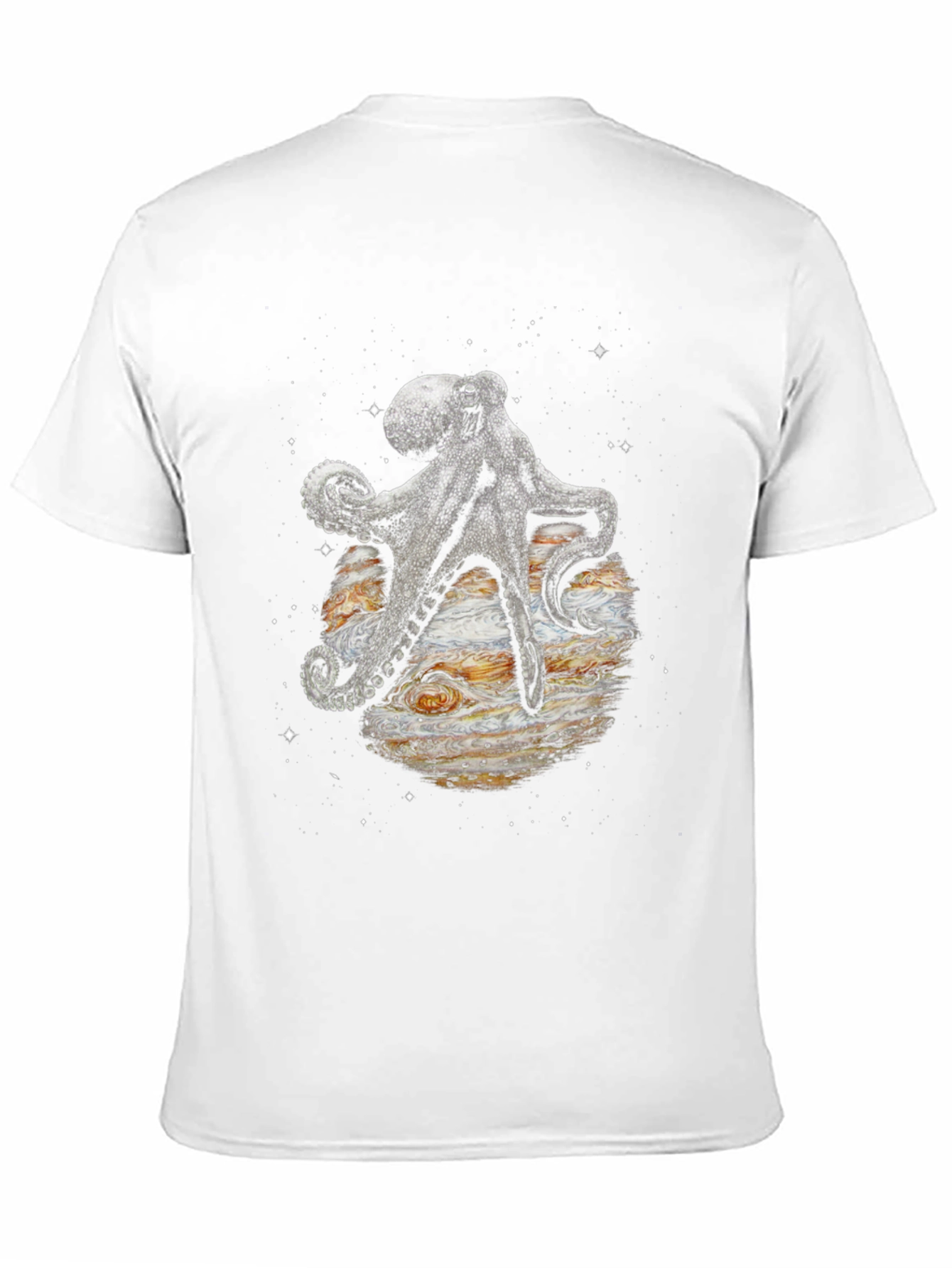 Octopus on Jupiter Graphic Tee