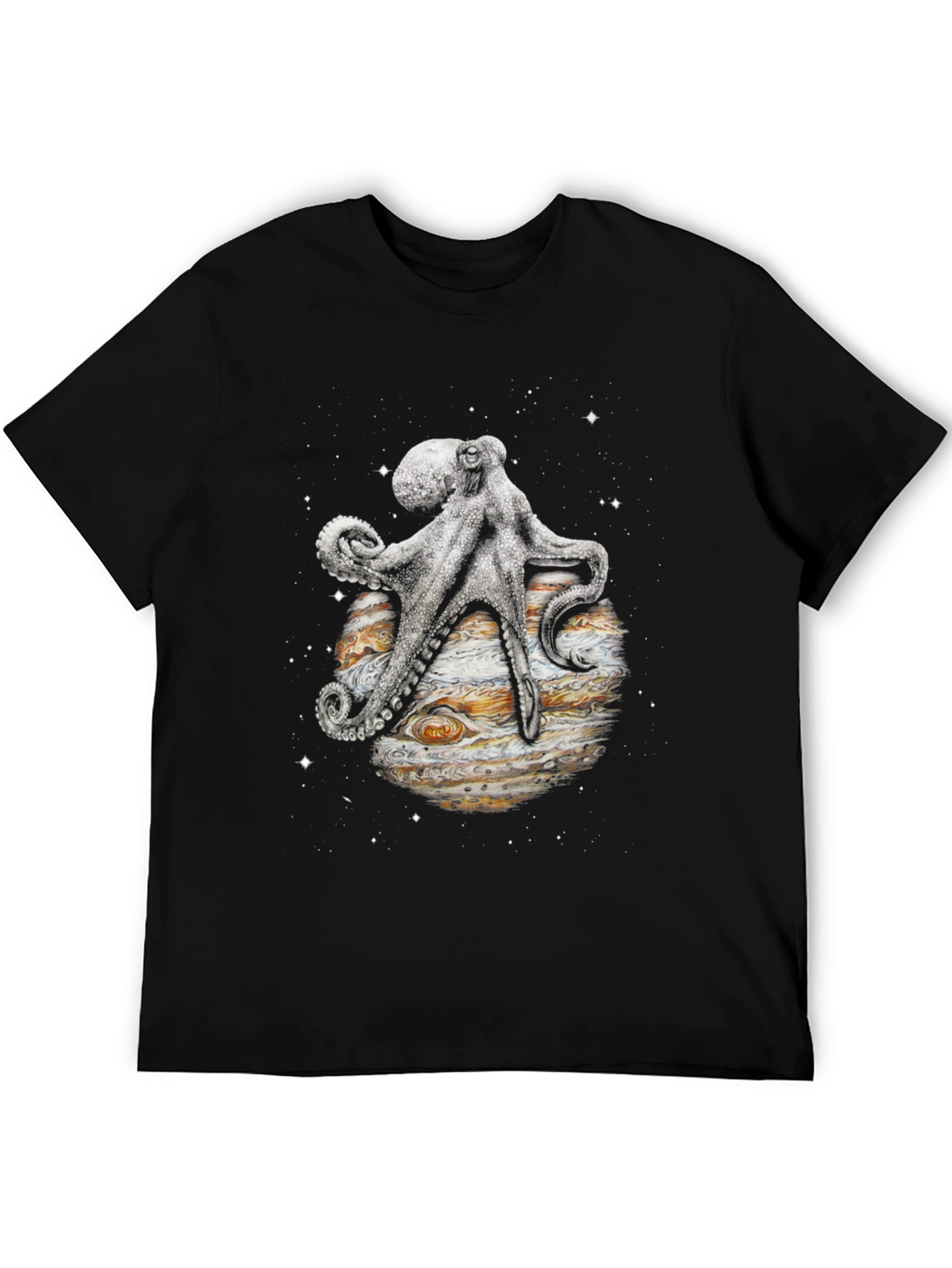 Octopus on Jupiter Graphic Tee