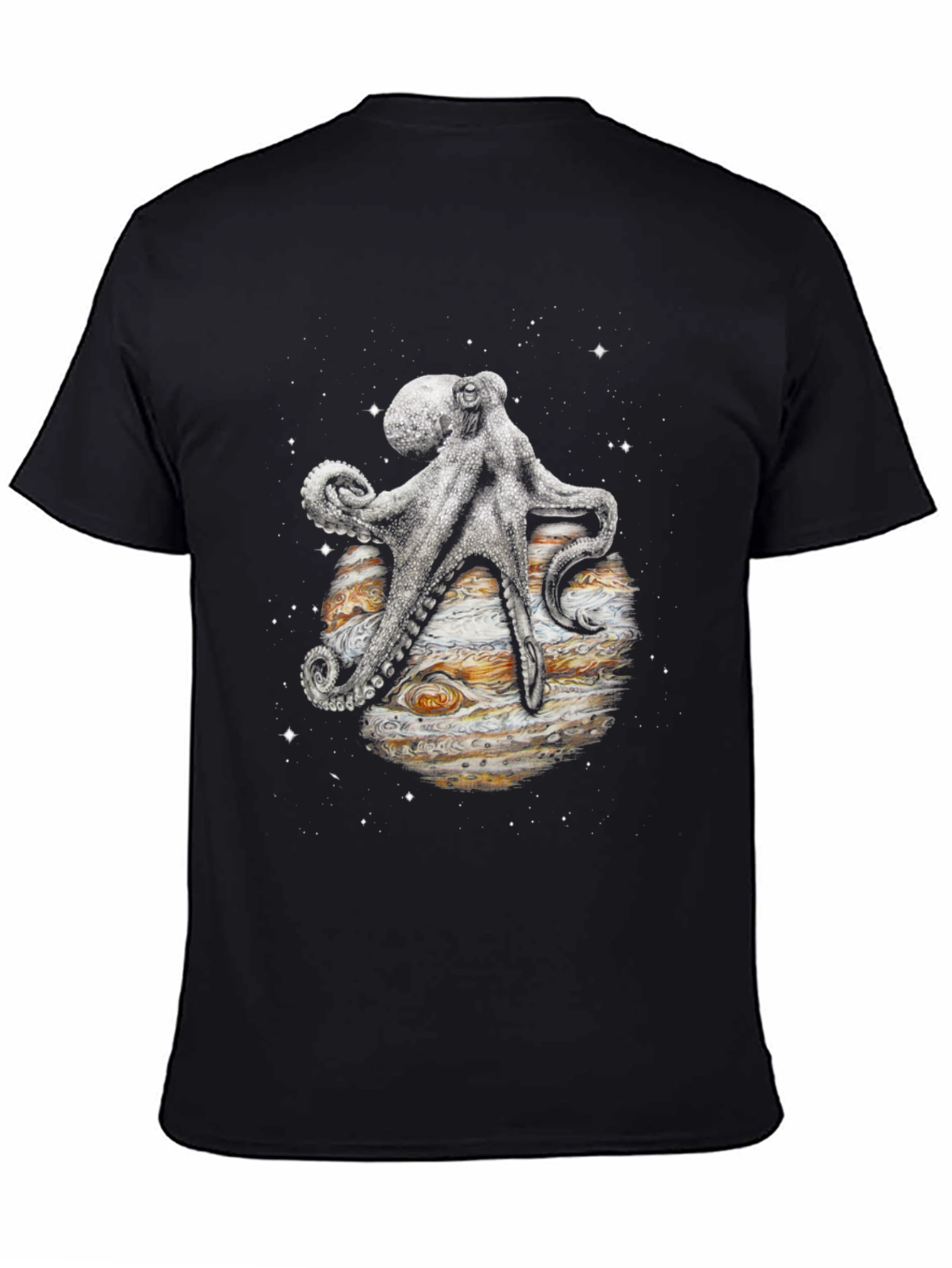Octopus on Jupiter Graphic Tee