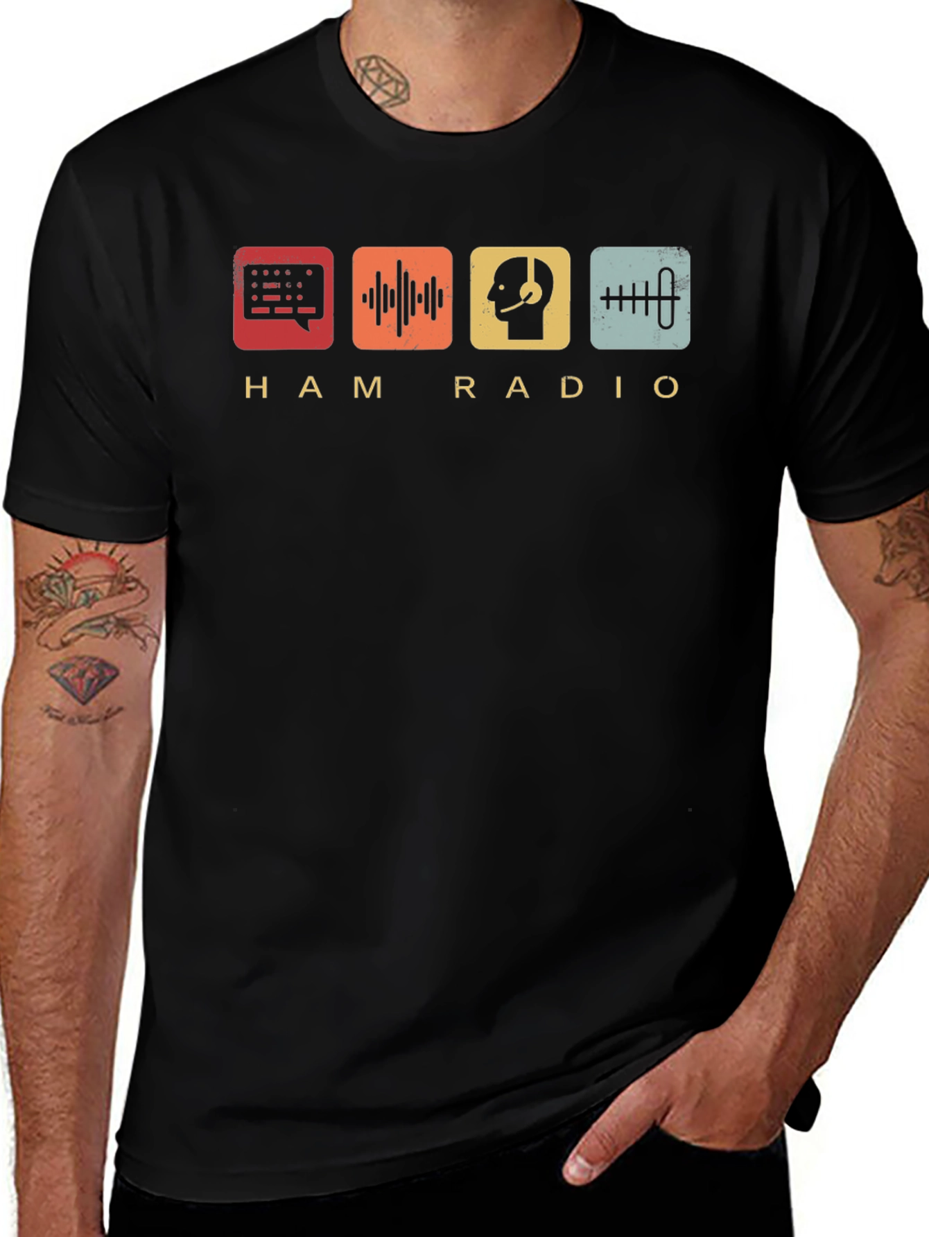 Ham Radio Retro T-Shirt
