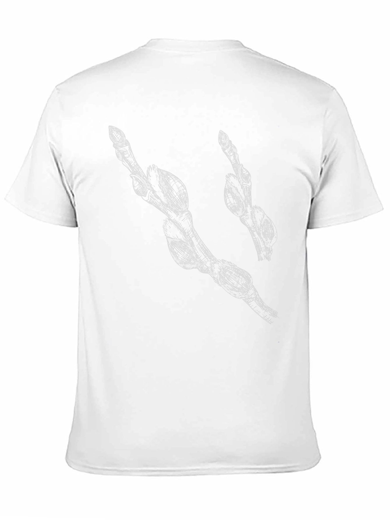 Willow Branch Graphic Black T-Shirt