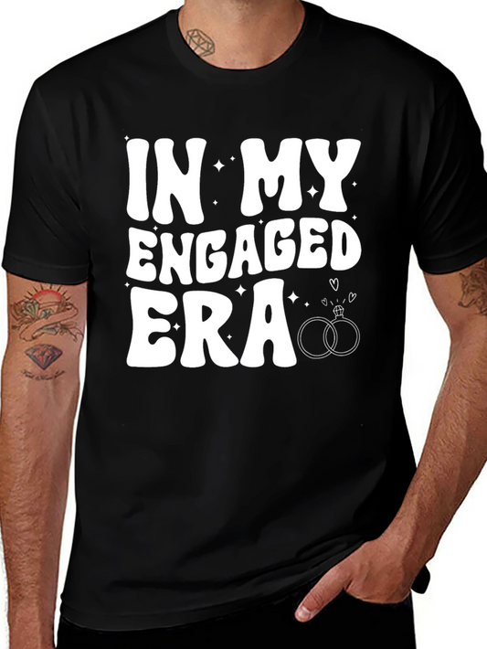 In My Engaged Era T-Shirt - Wedding Prep