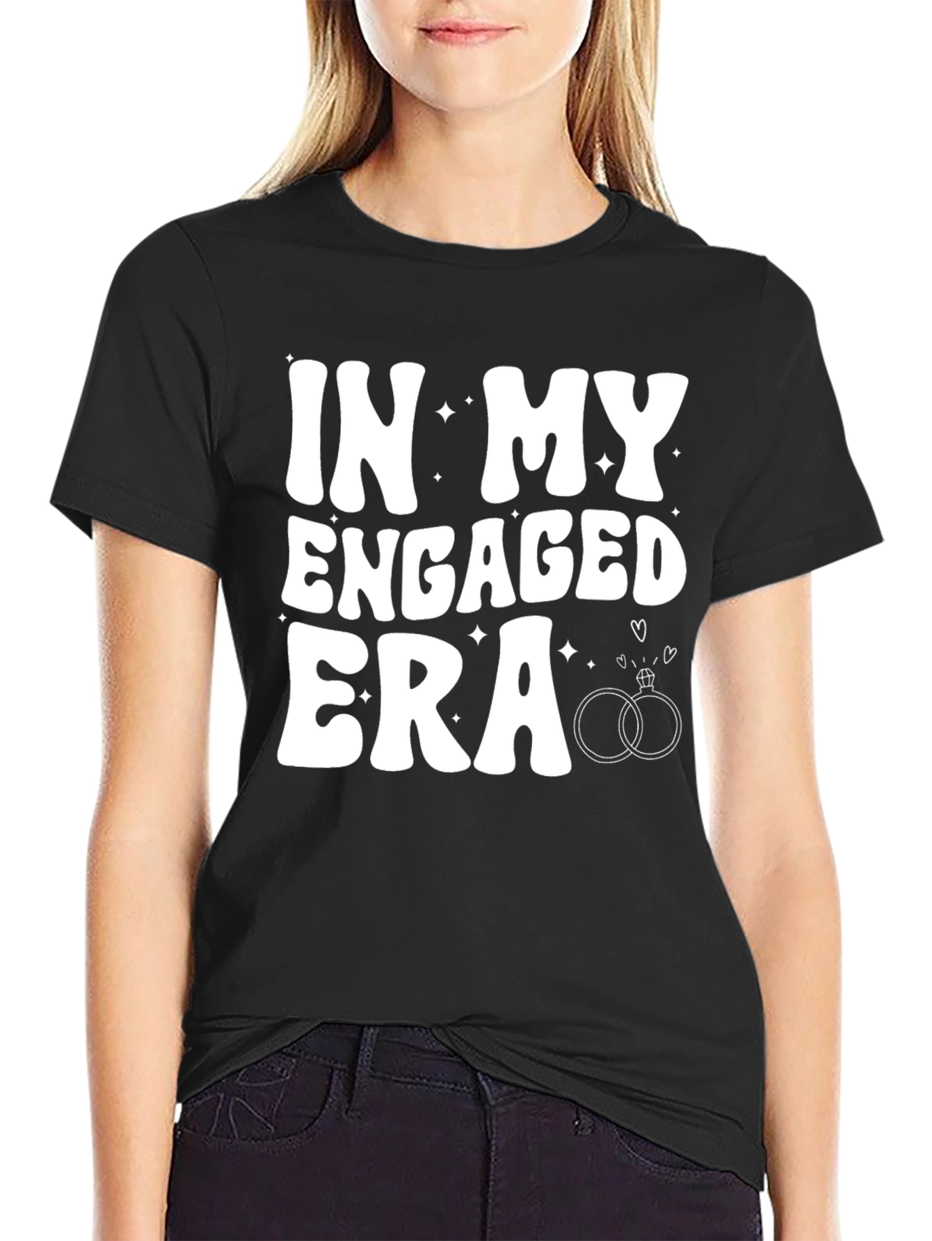 In My Engaged Era T-Shirt - Wedding Prep