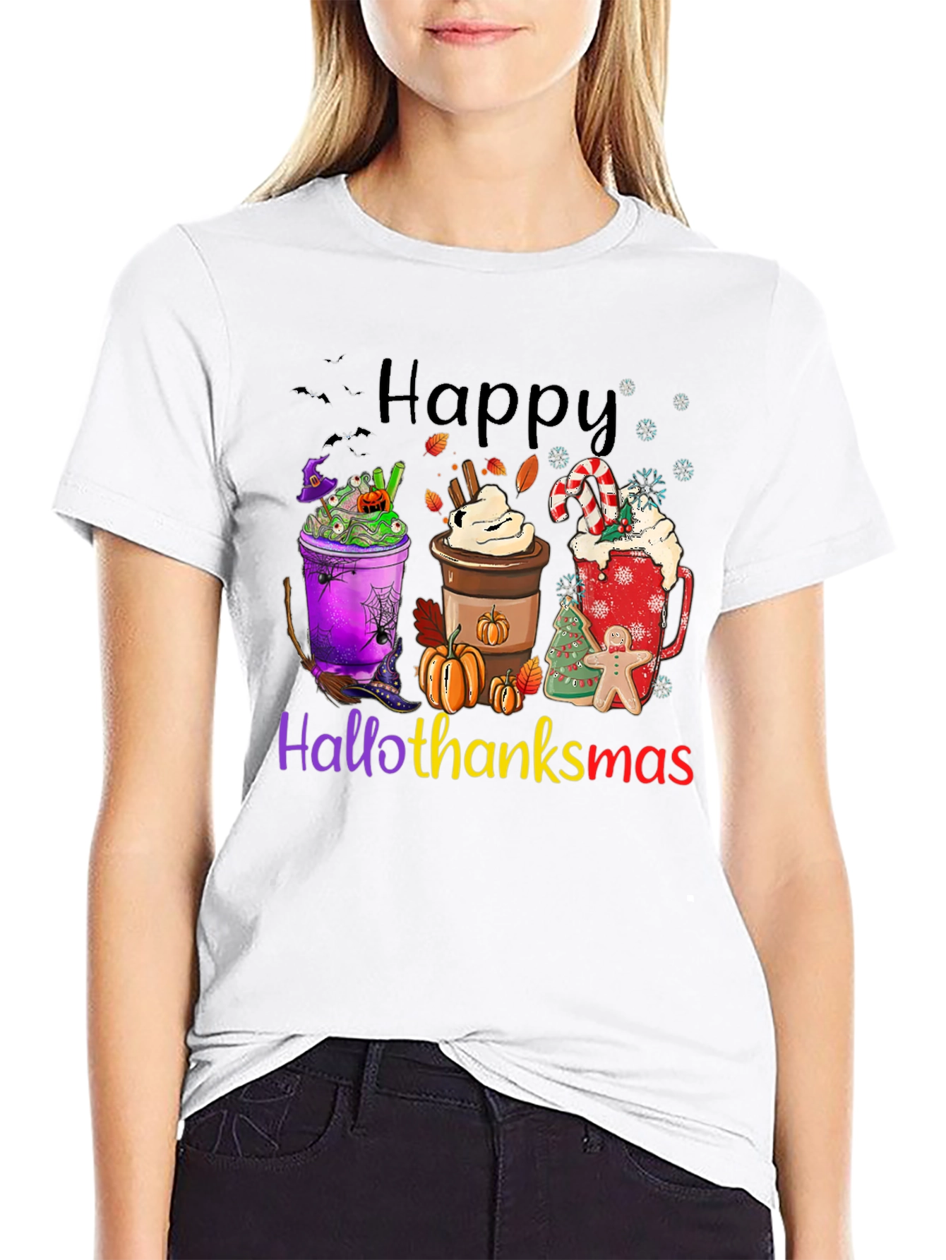 Happy Hallothanksmas T-Shirt