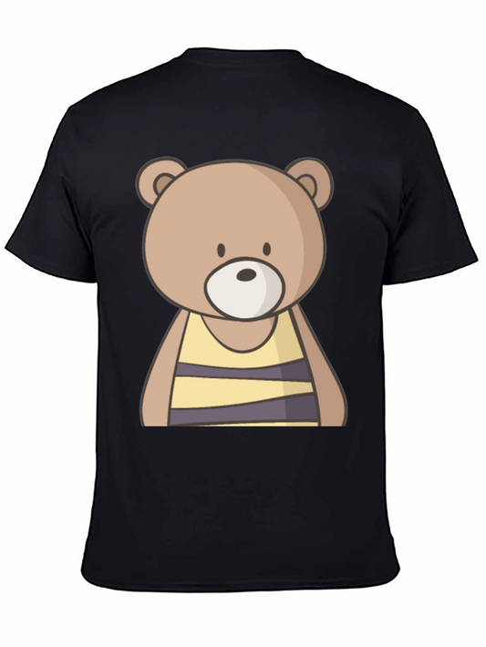 Cute Bear Graphic Tee - Stylish Casual Wear