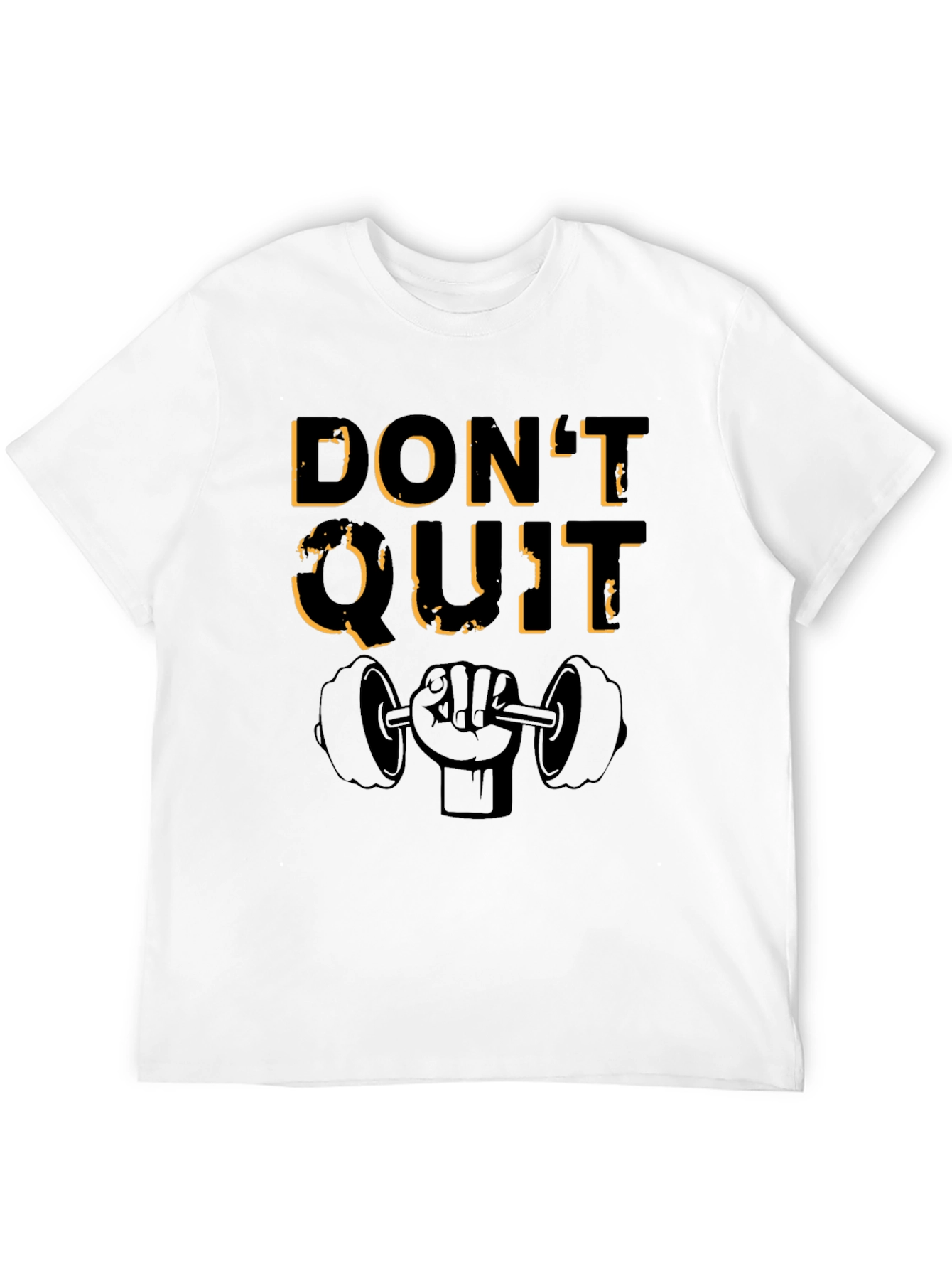 Dont Quit Motivational Workout T-Shirt