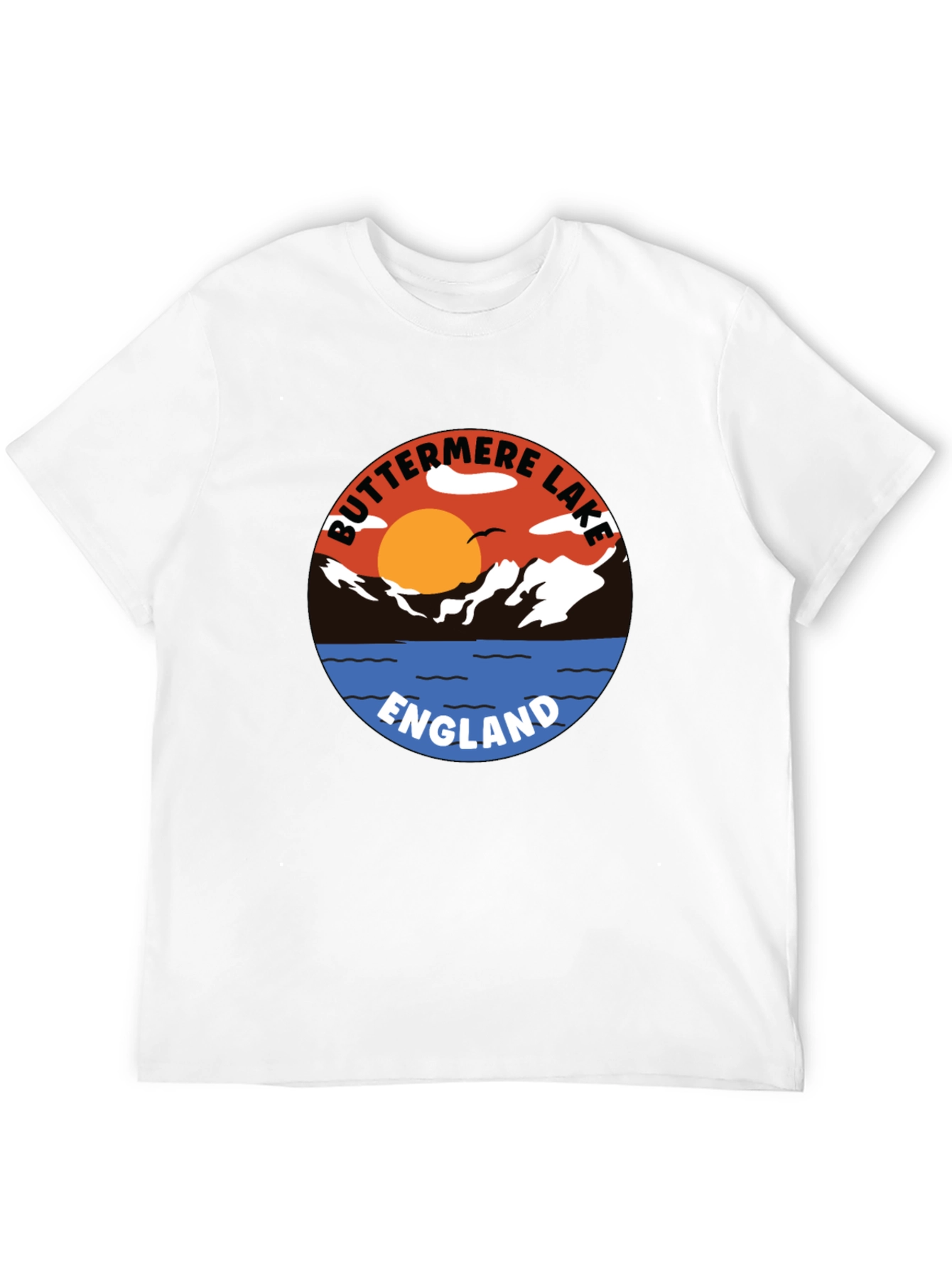 Buttermere Lake England Graphic Tee