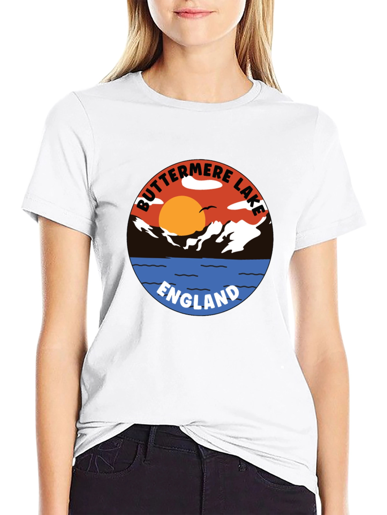 Buttermere Lake England Graphic Tee