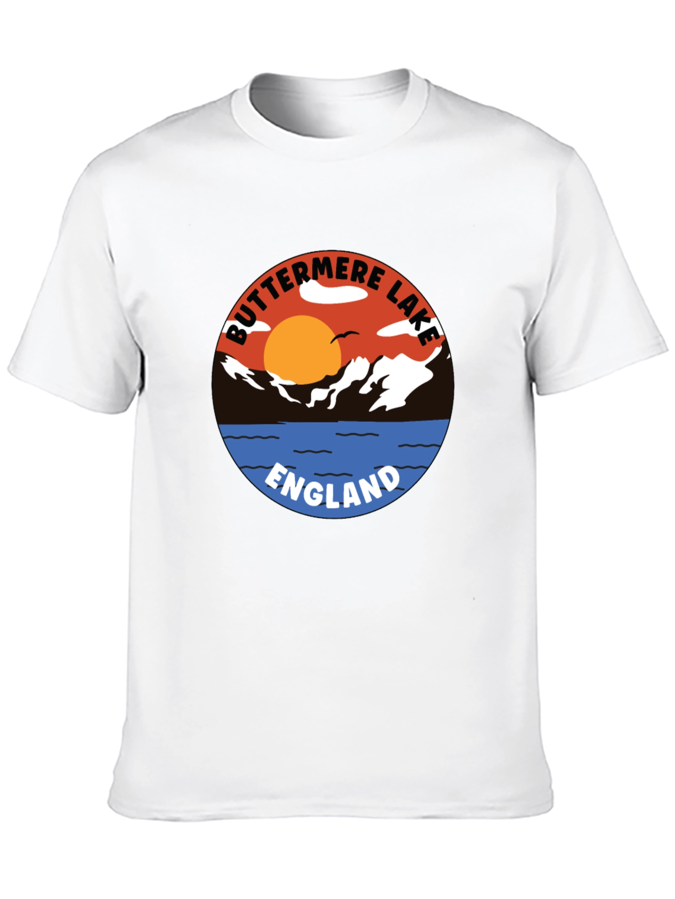 Buttermere Lake England Graphic Tee
