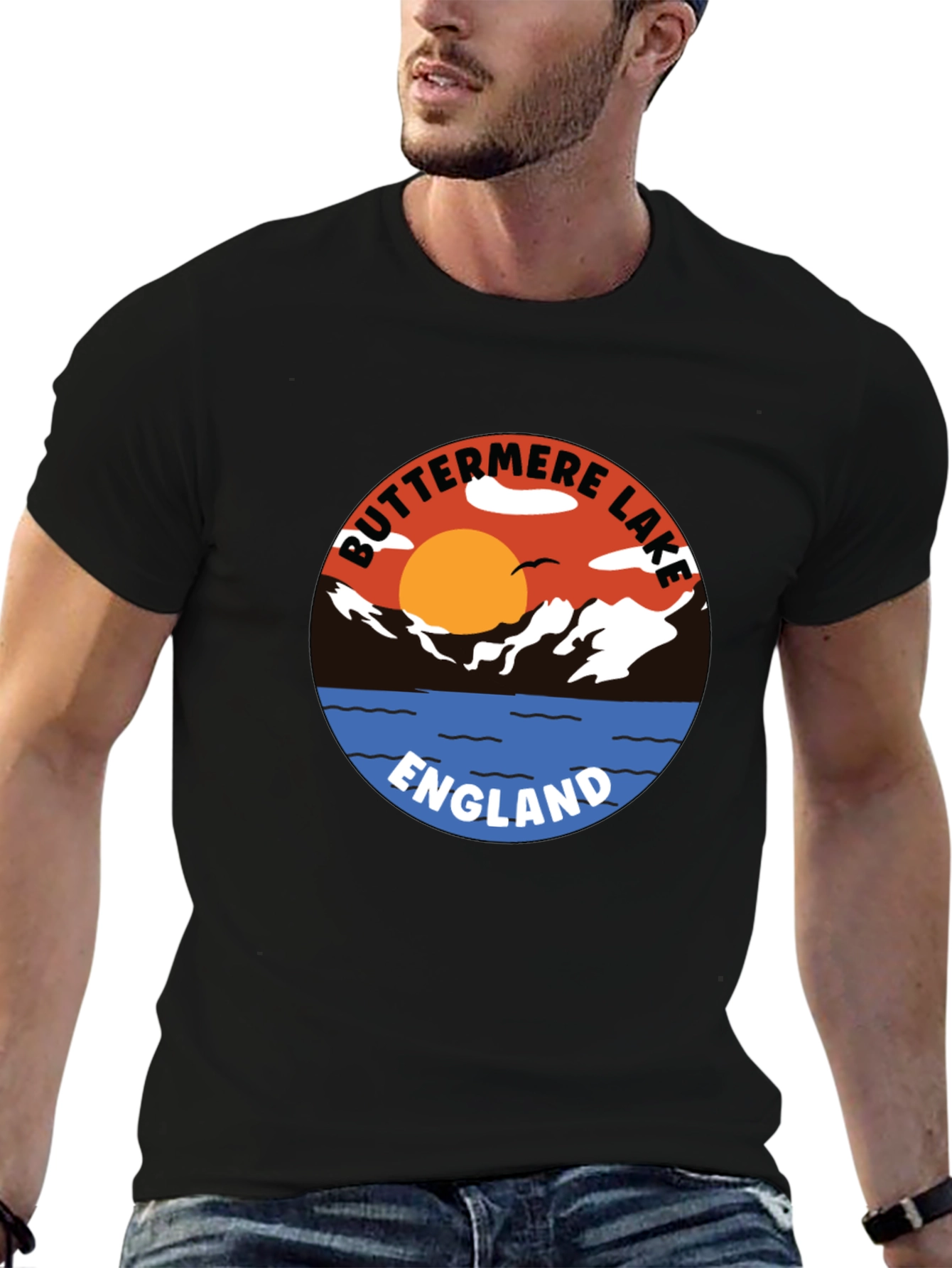 Buttermere Lake England Graphic Tee