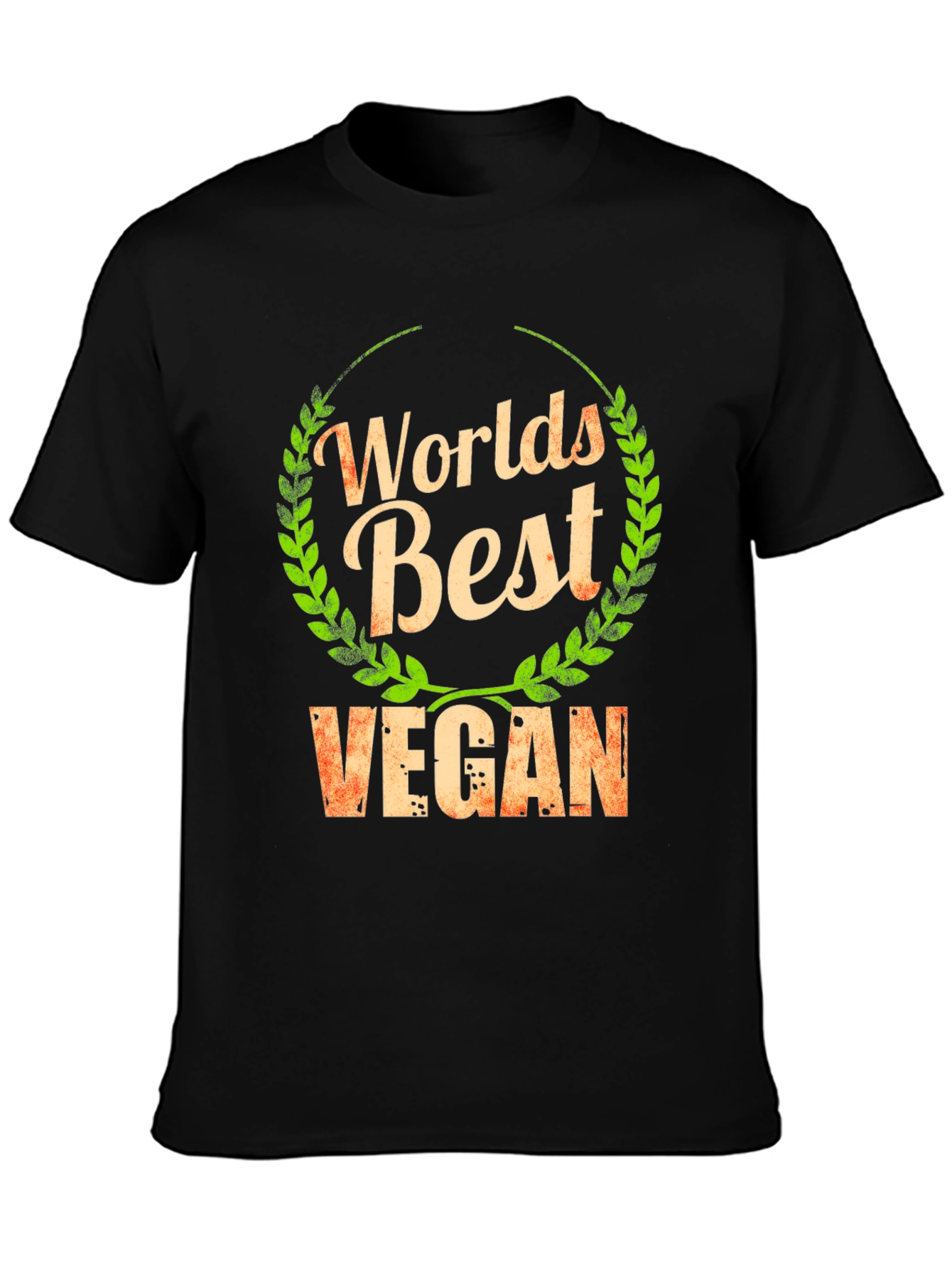 Worlds Best Vegan Graphic T-Shirt