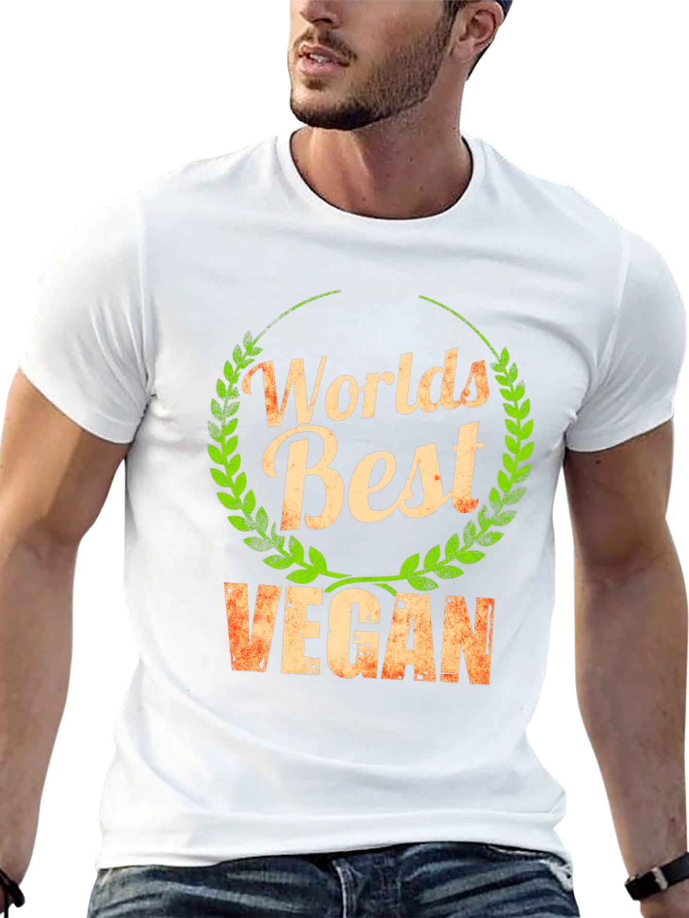 Worlds Best Vegan Graphic T-Shirt
