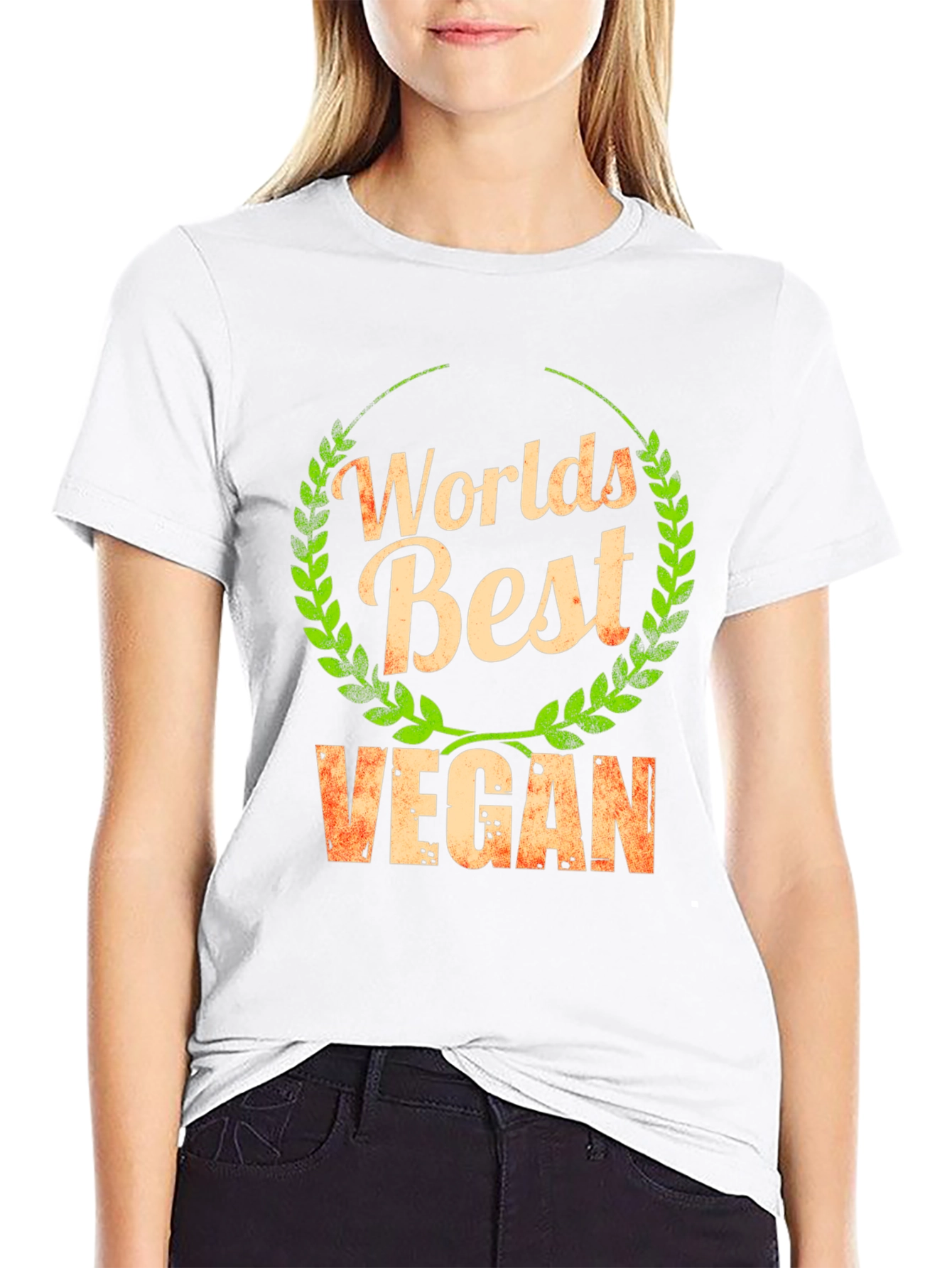 Worlds Best Vegan Graphic T-Shirt