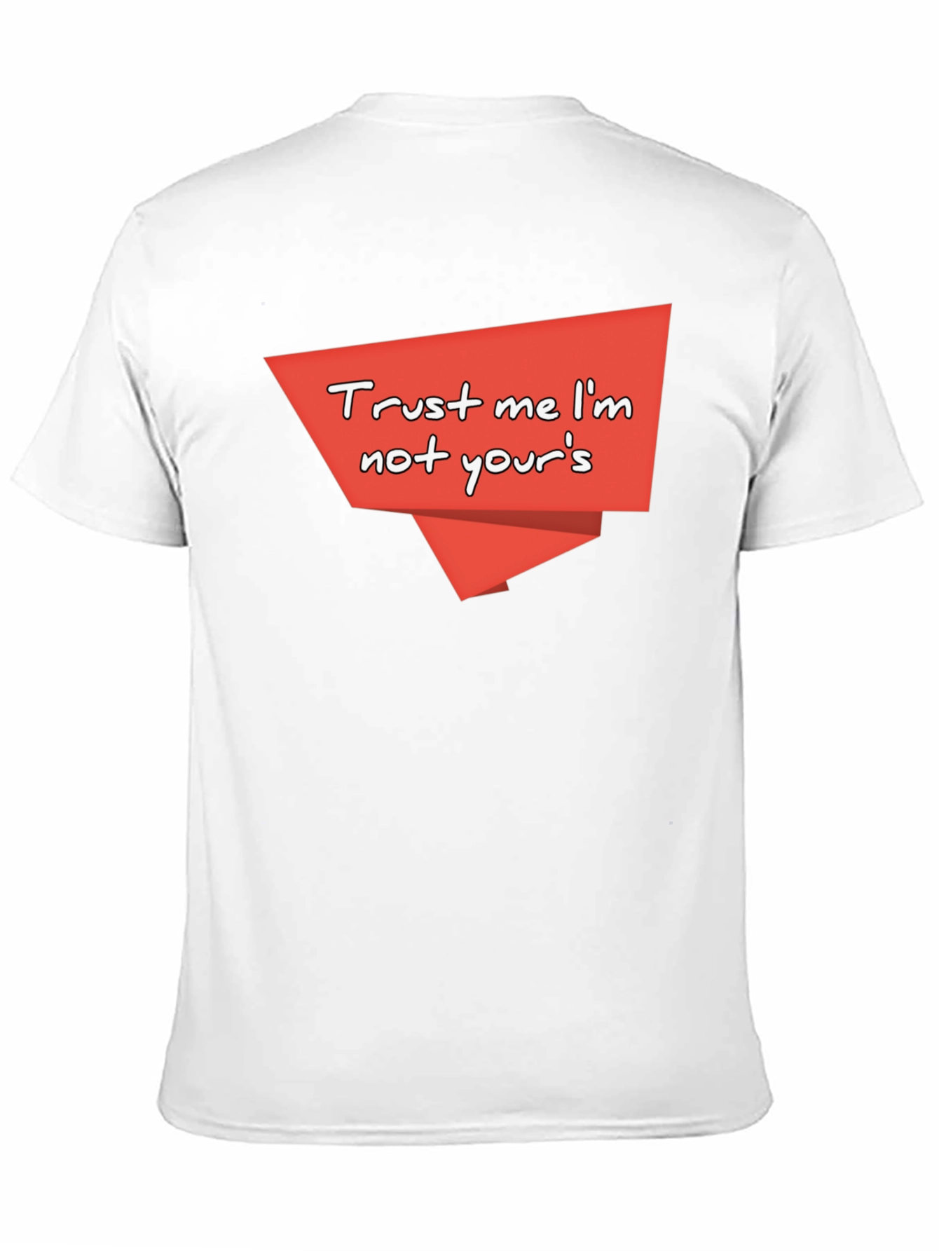 Trust Me Graphic Tee - Quirky Black T-Shirt
