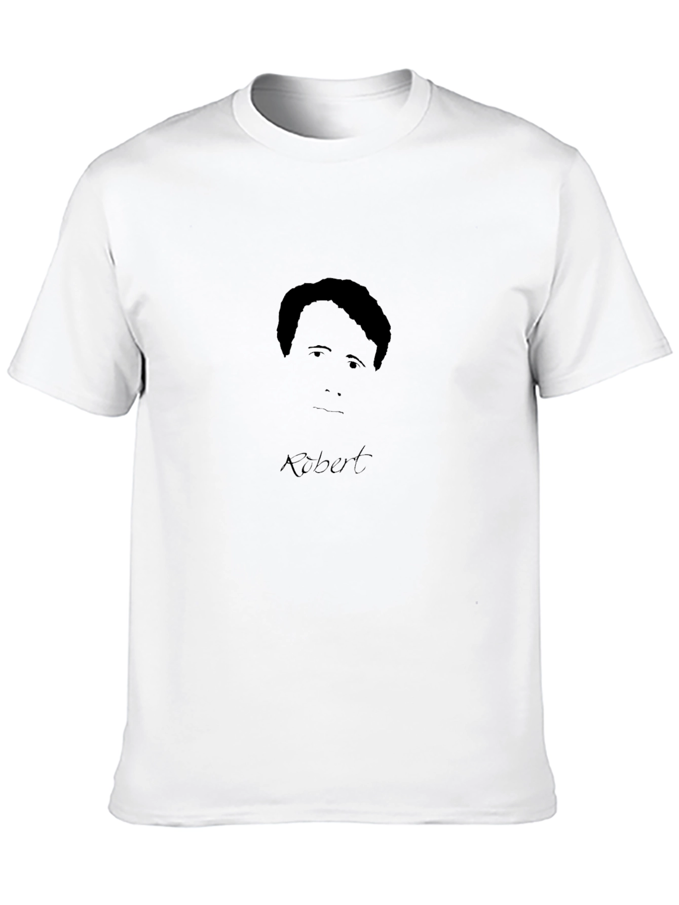 Robert Graphic T-Shirt - Dark Silhouette Design