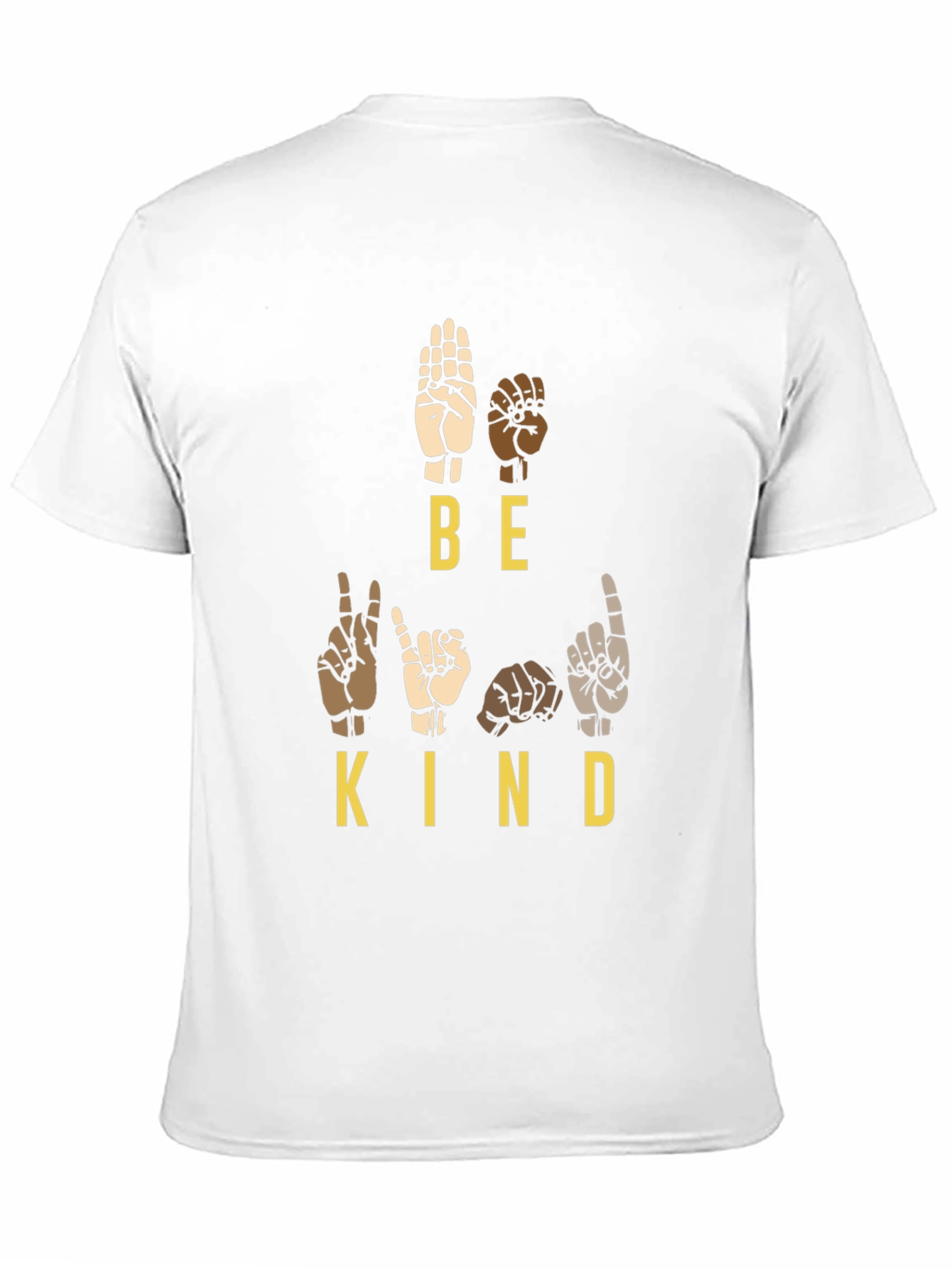 Be Kind Sign Language T-Shirt: Inclusive Message Tee