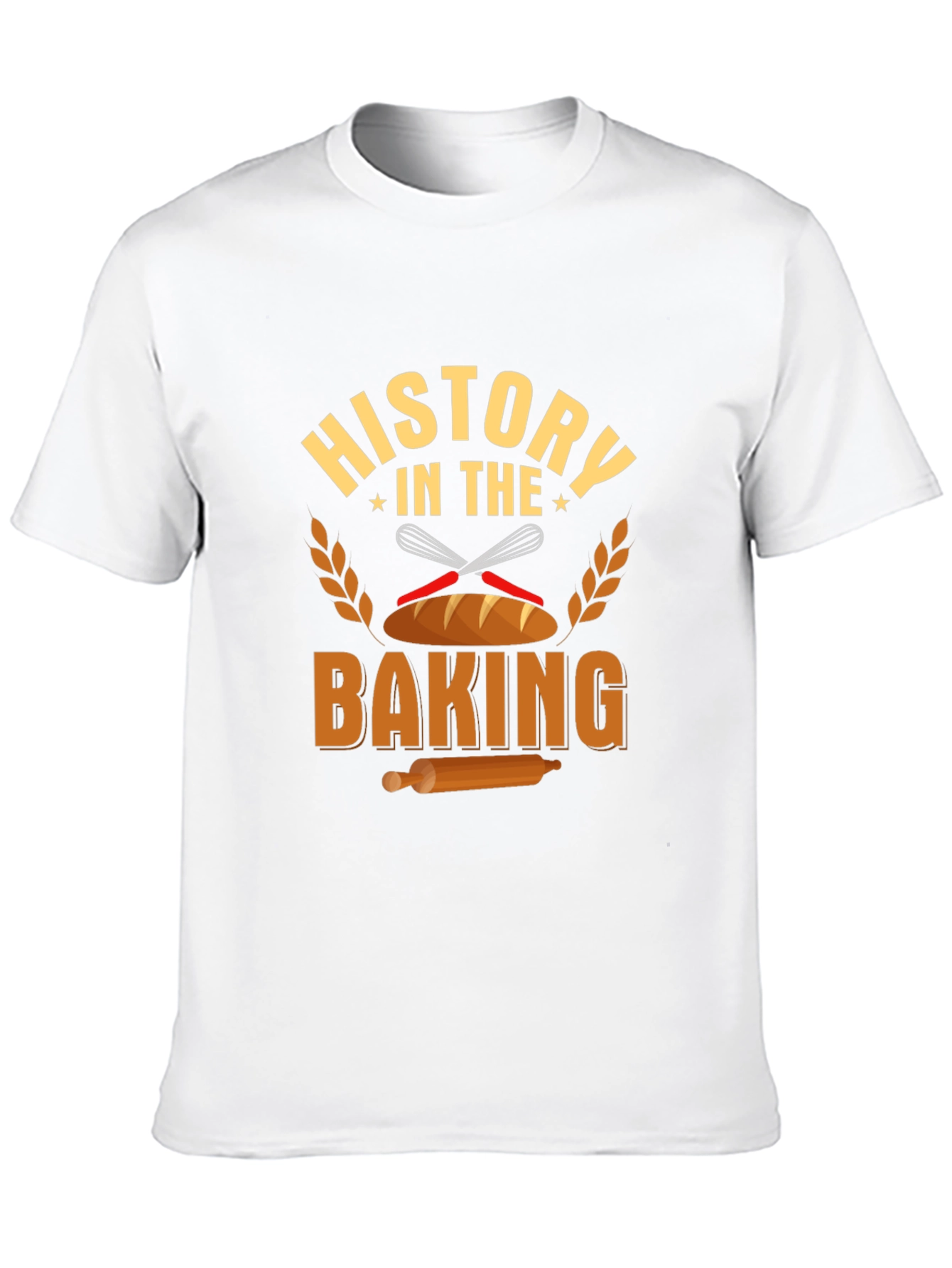 History in the Baking Black T-Shirt