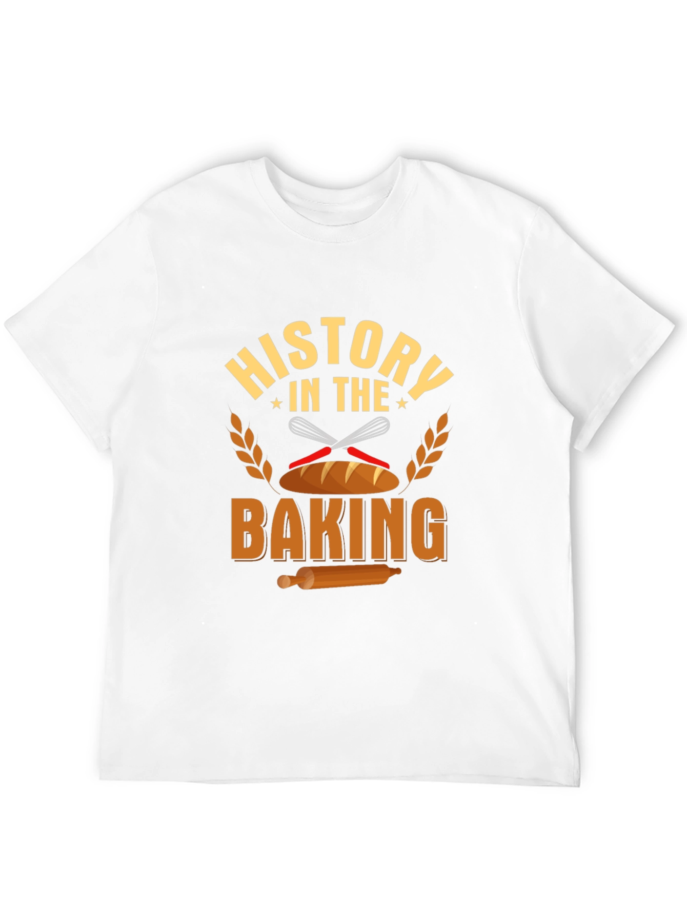 History in the Baking Black T-Shirt