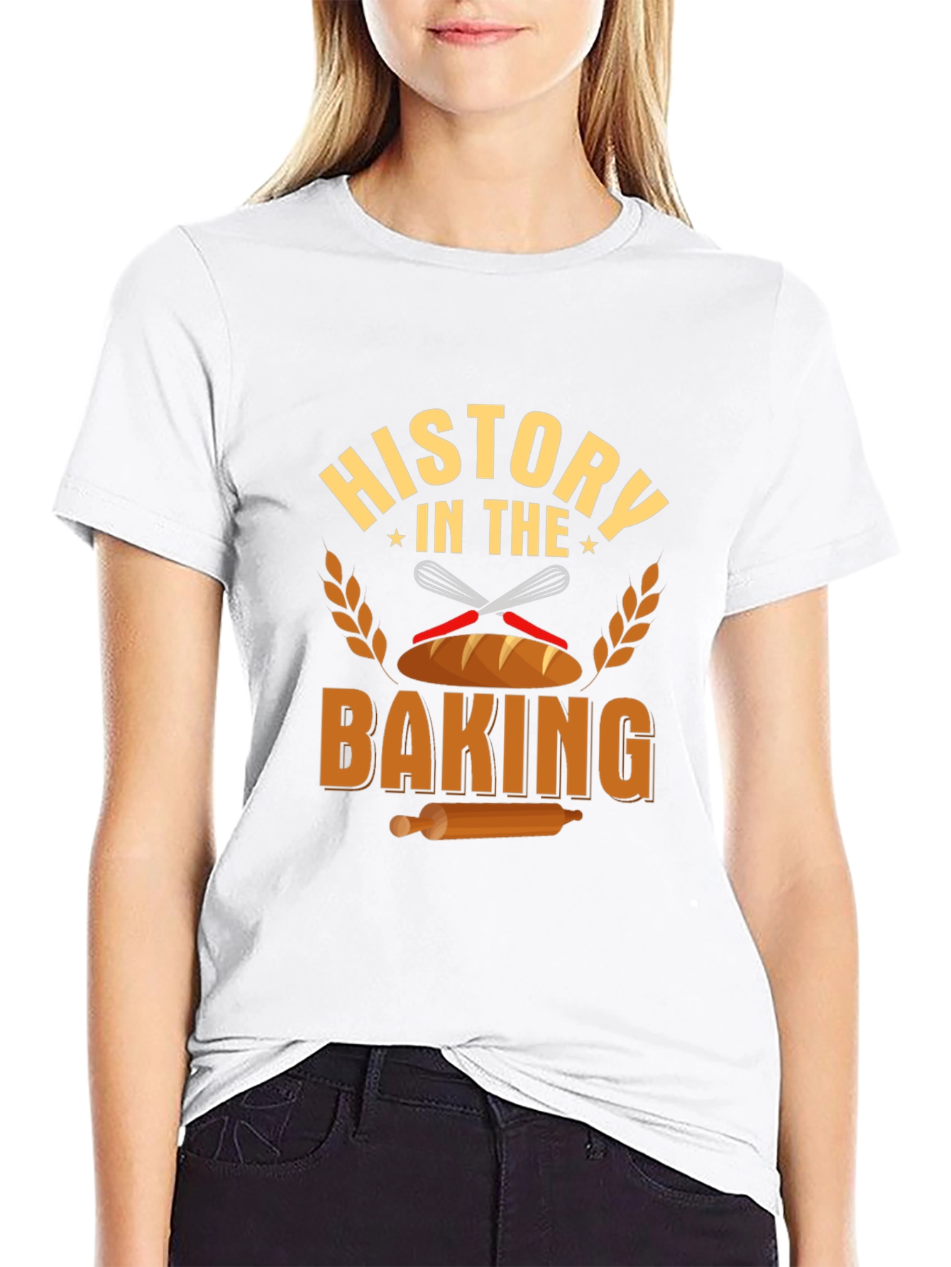 History in the Baking Black T-Shirt