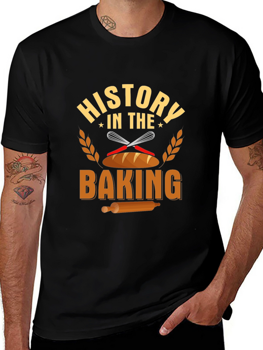 History in the Baking Black T-Shirt
