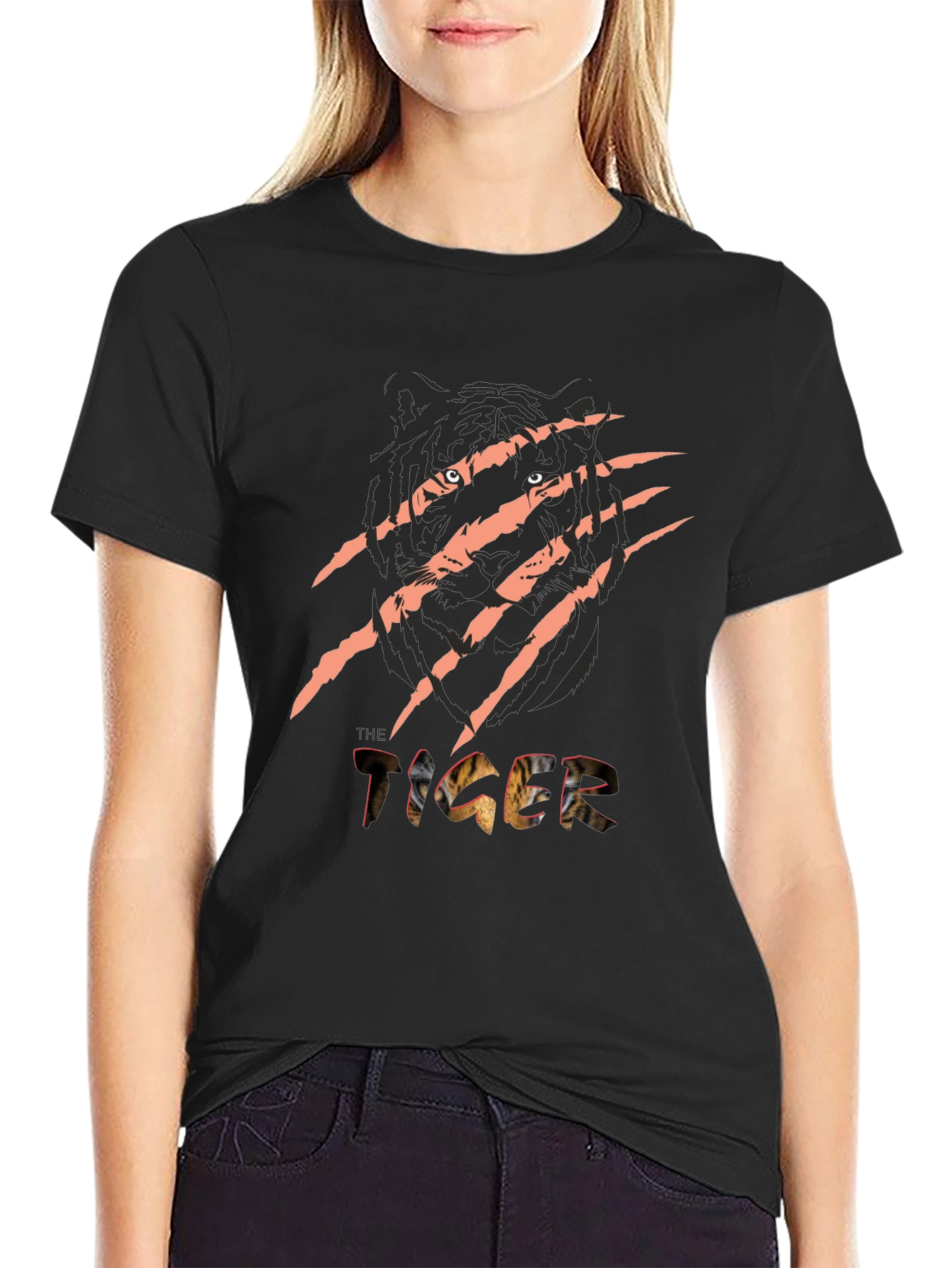 The Tiger Graphic Tee - Fierce Style