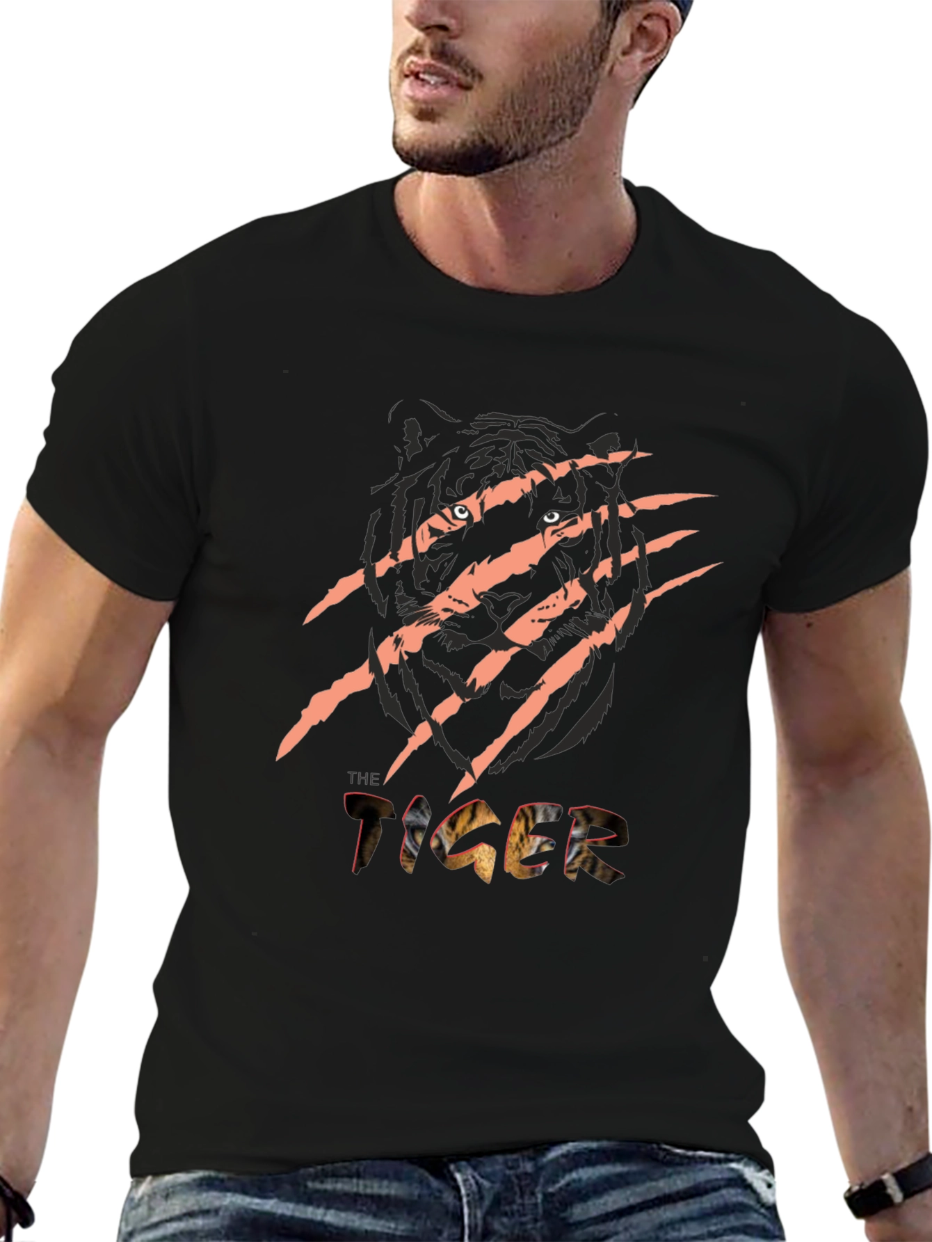The Tiger Graphic Tee - Fierce Style