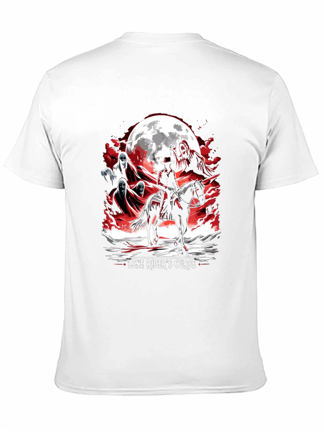 Lone Riders Curse Graphic T-Shirt