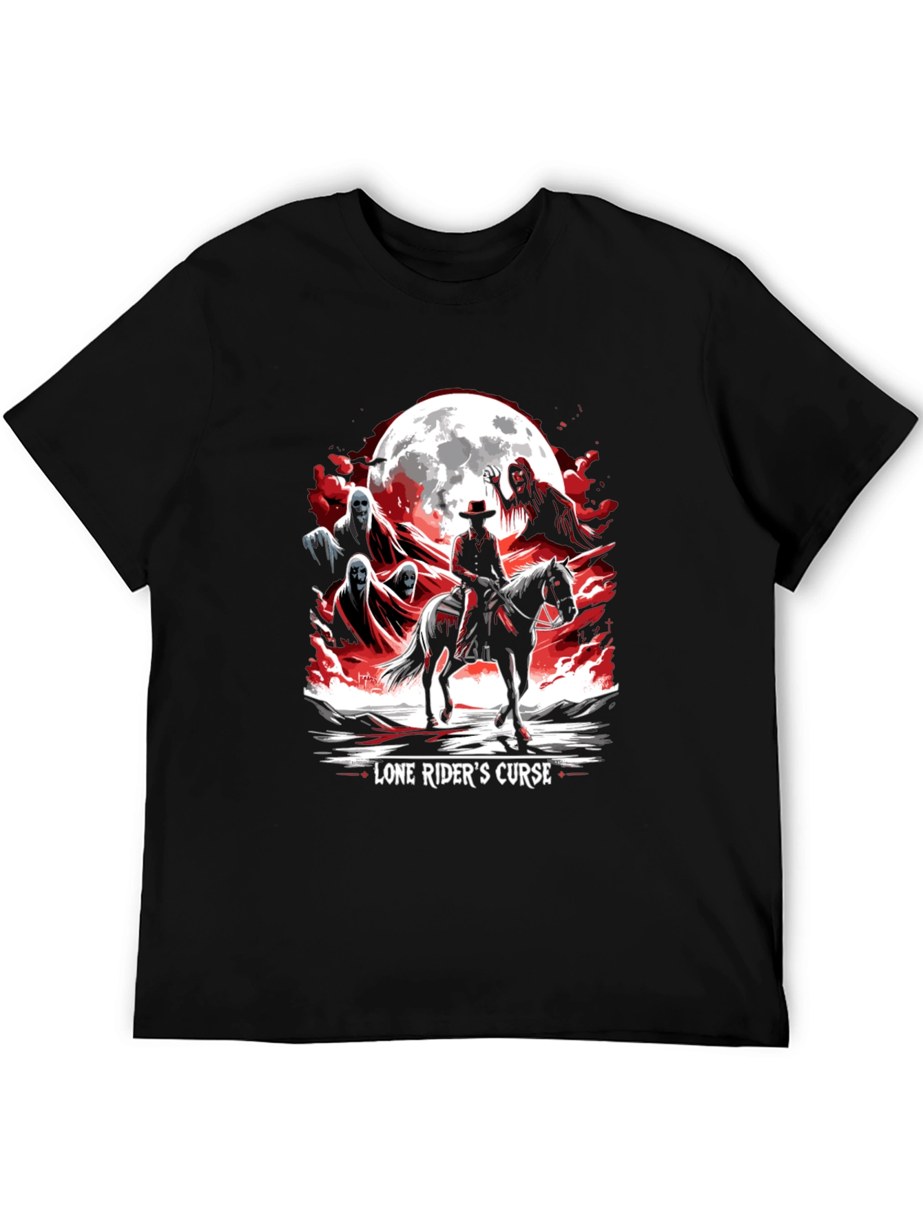 Lone Riders Curse Graphic T-Shirt