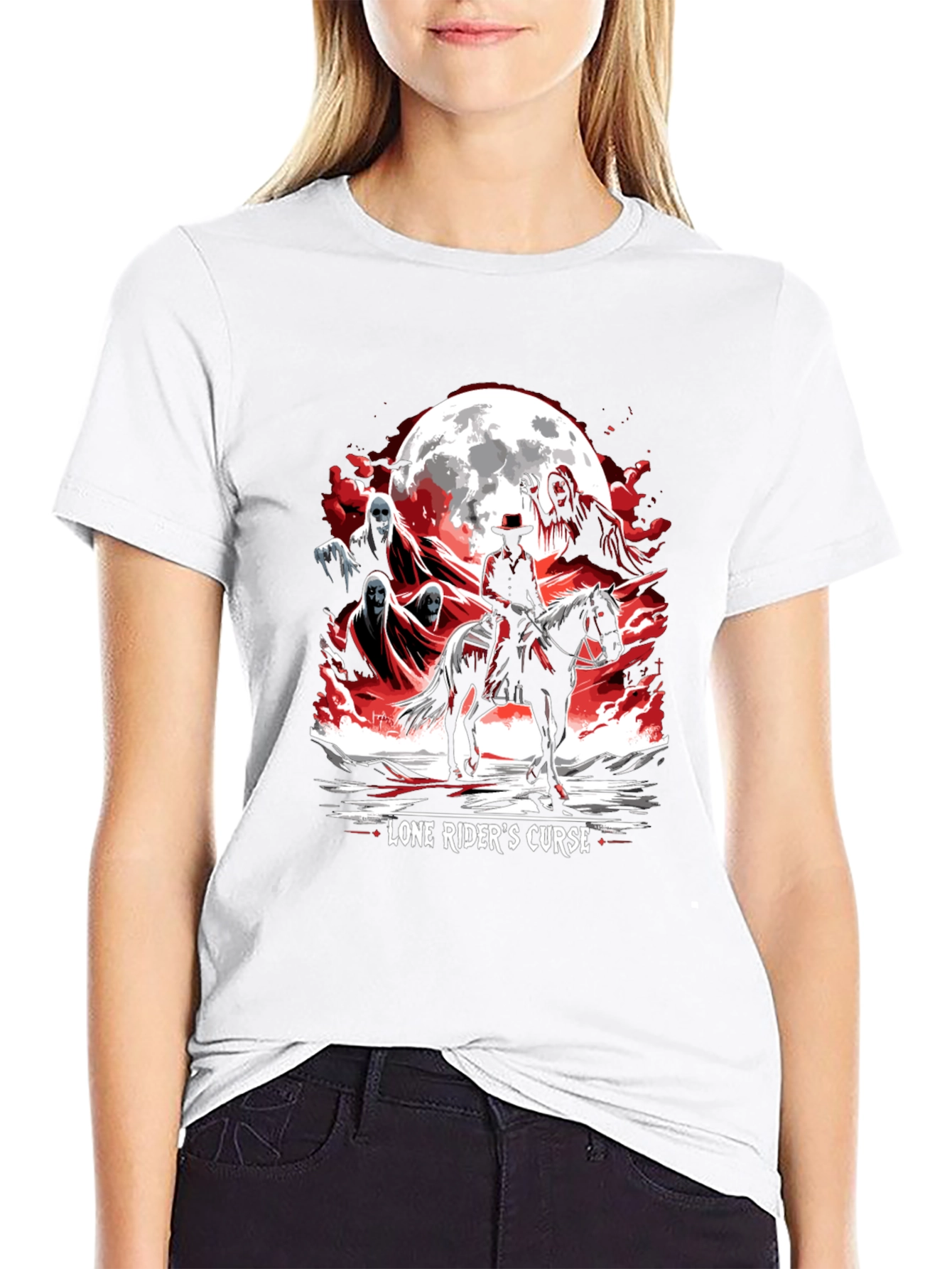 Lone Riders Curse Graphic T-Shirt