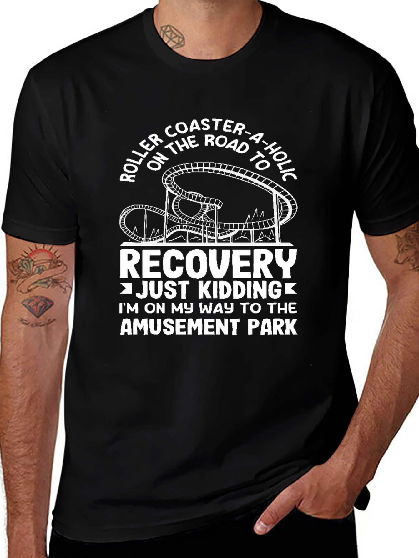 Roller Coaster-A-Holic T-Shirt