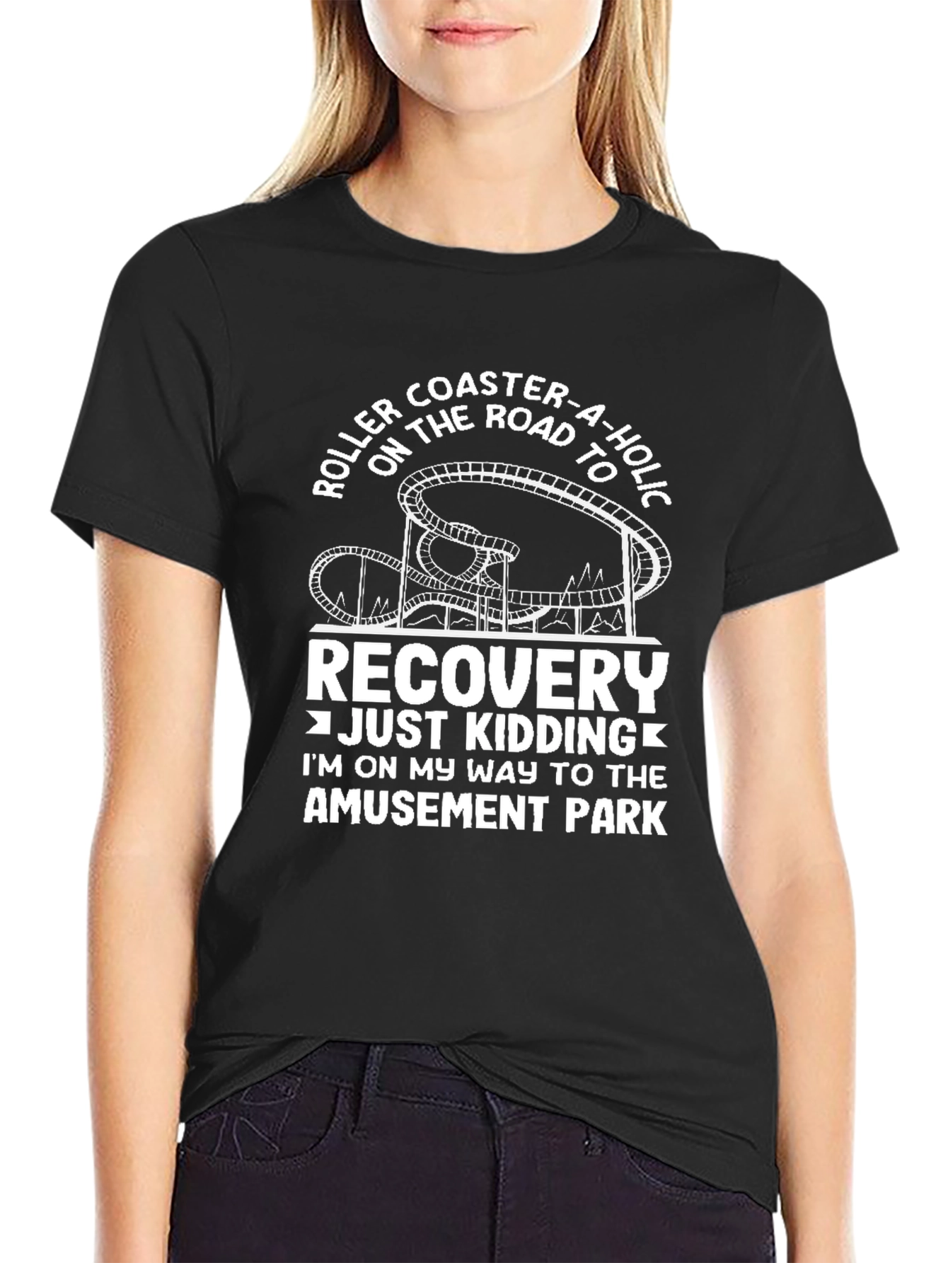 Roller Coaster-A-Holic T-Shirt