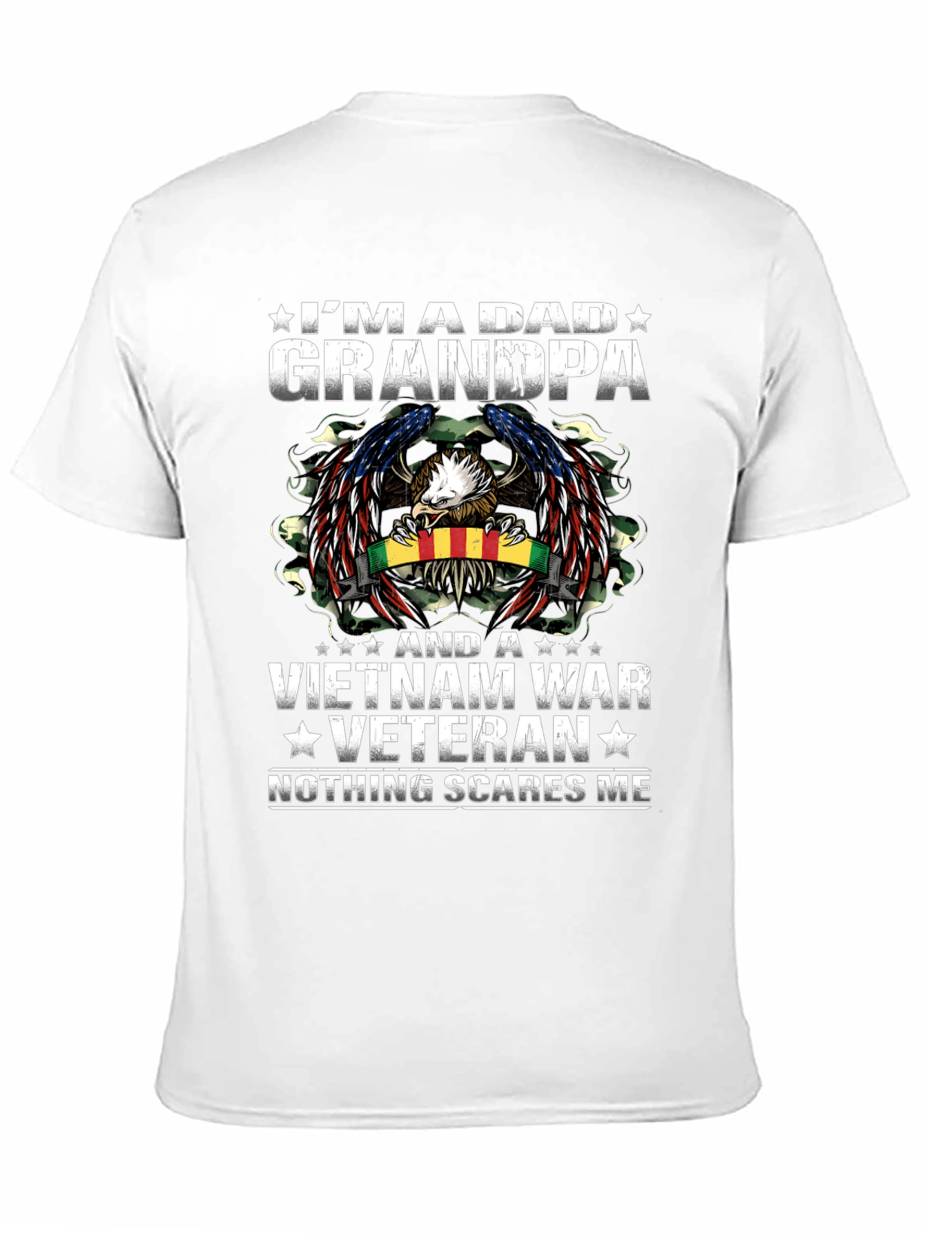 Vietnam War Veteran Dad Grandpa T-Shirt