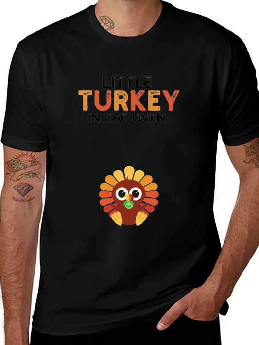 Little Turkey in the Oven Pregnancy T-Shirt
