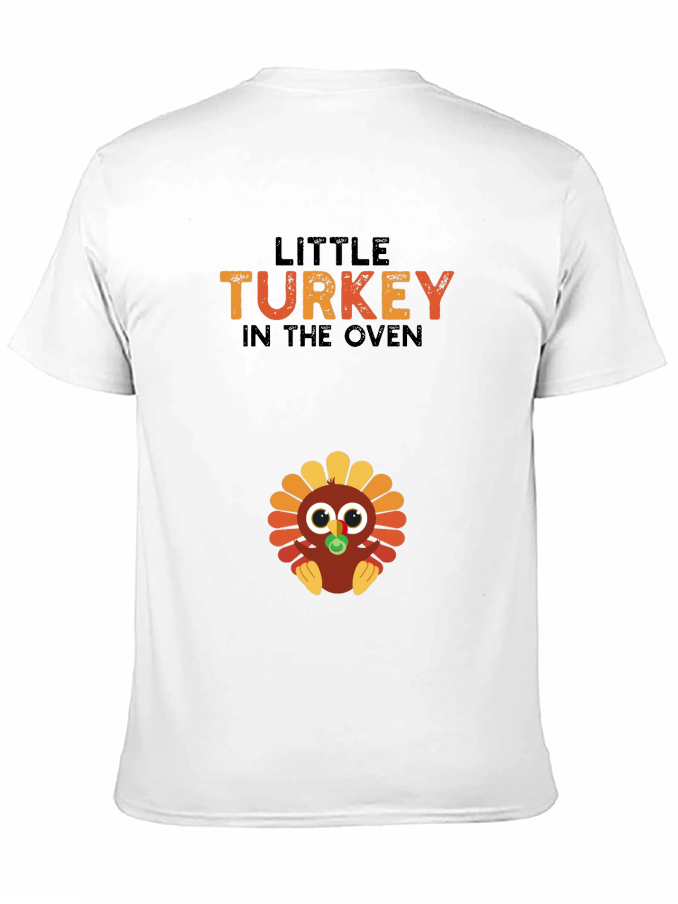 Little Turkey in the Oven Pregnancy T-Shirt