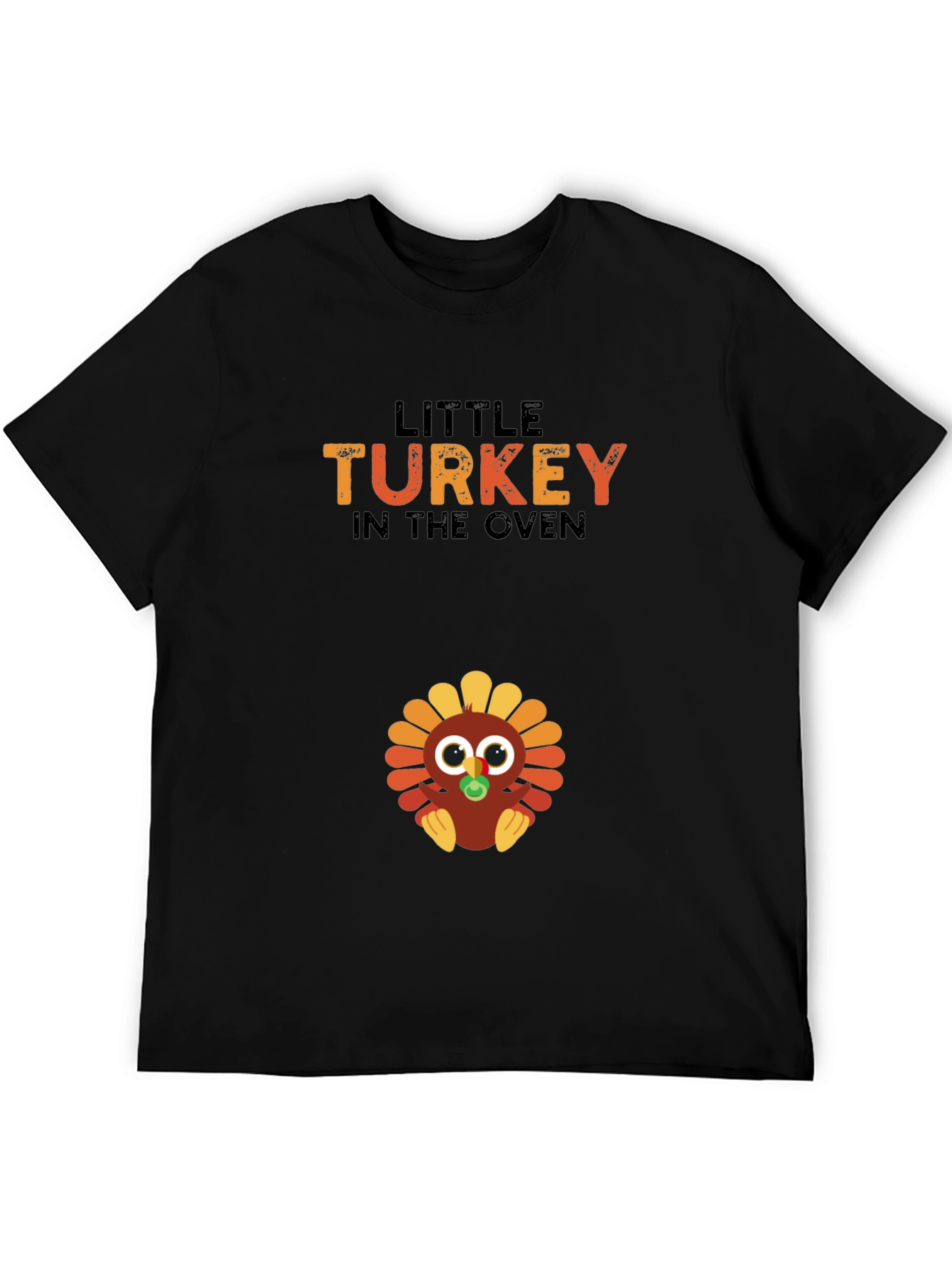 Little Turkey in the Oven Pregnancy T-Shirt