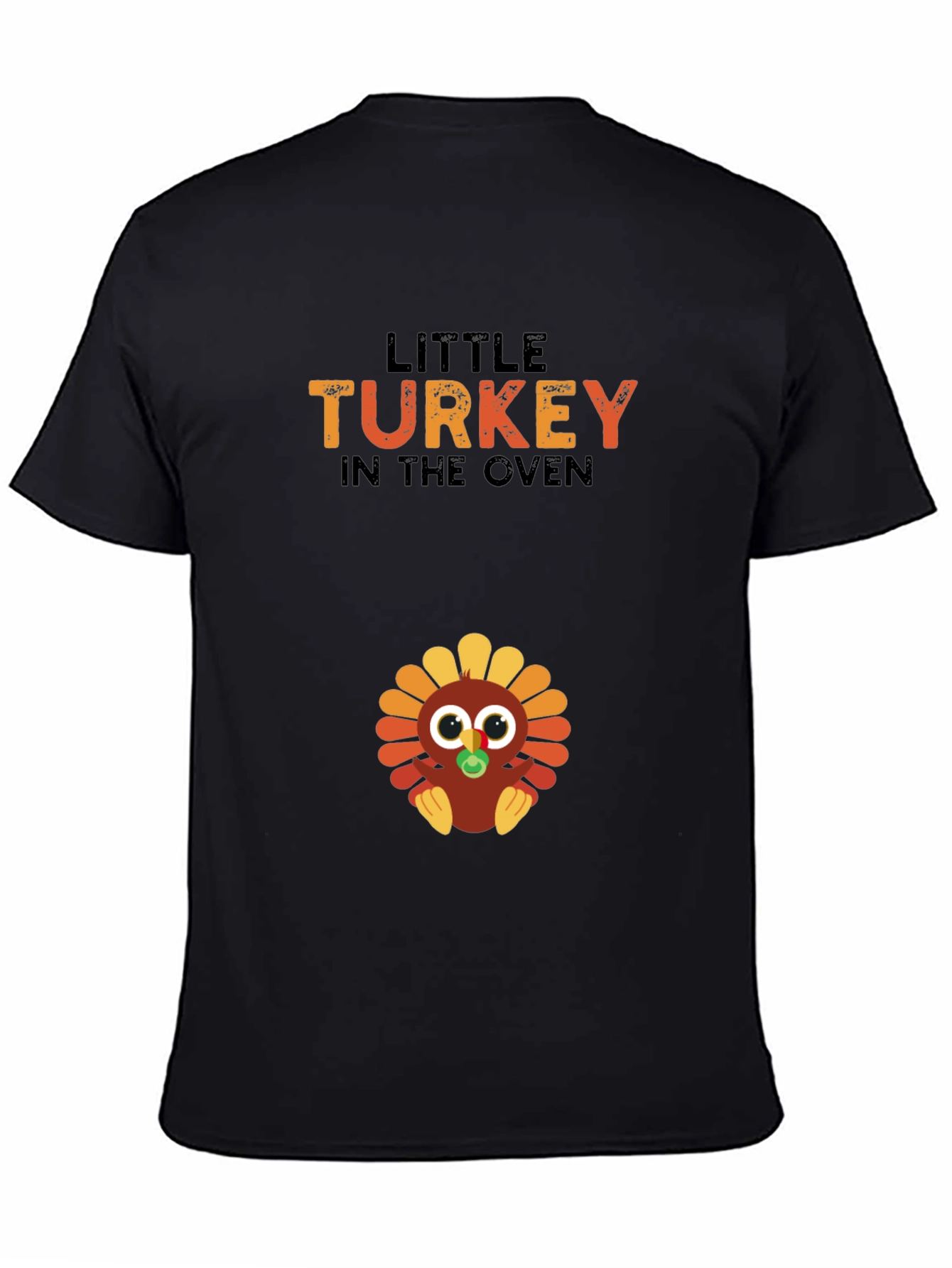 Little Turkey in the Oven Pregnancy T-Shirt