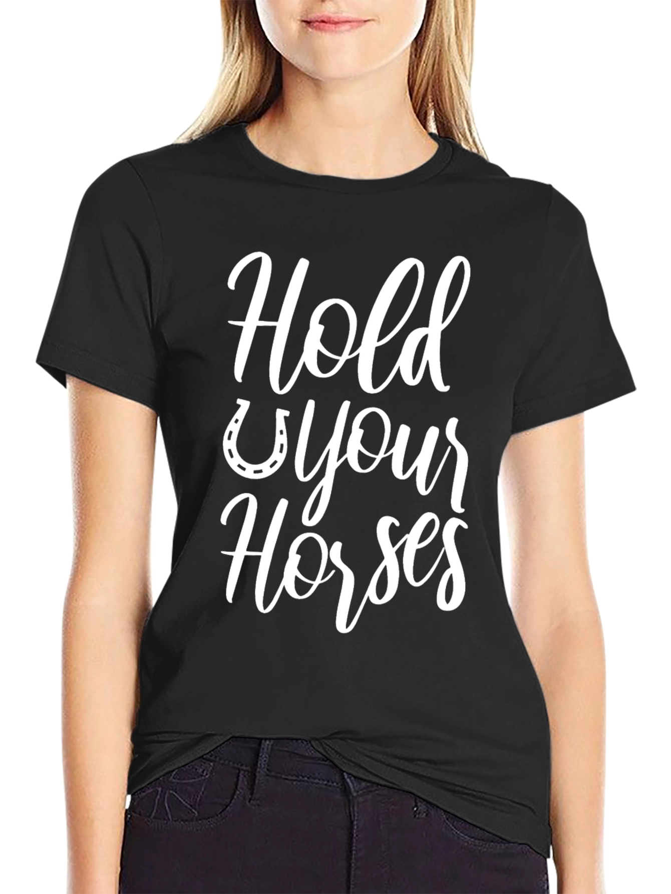 Hold Your Horses Graphic Tee