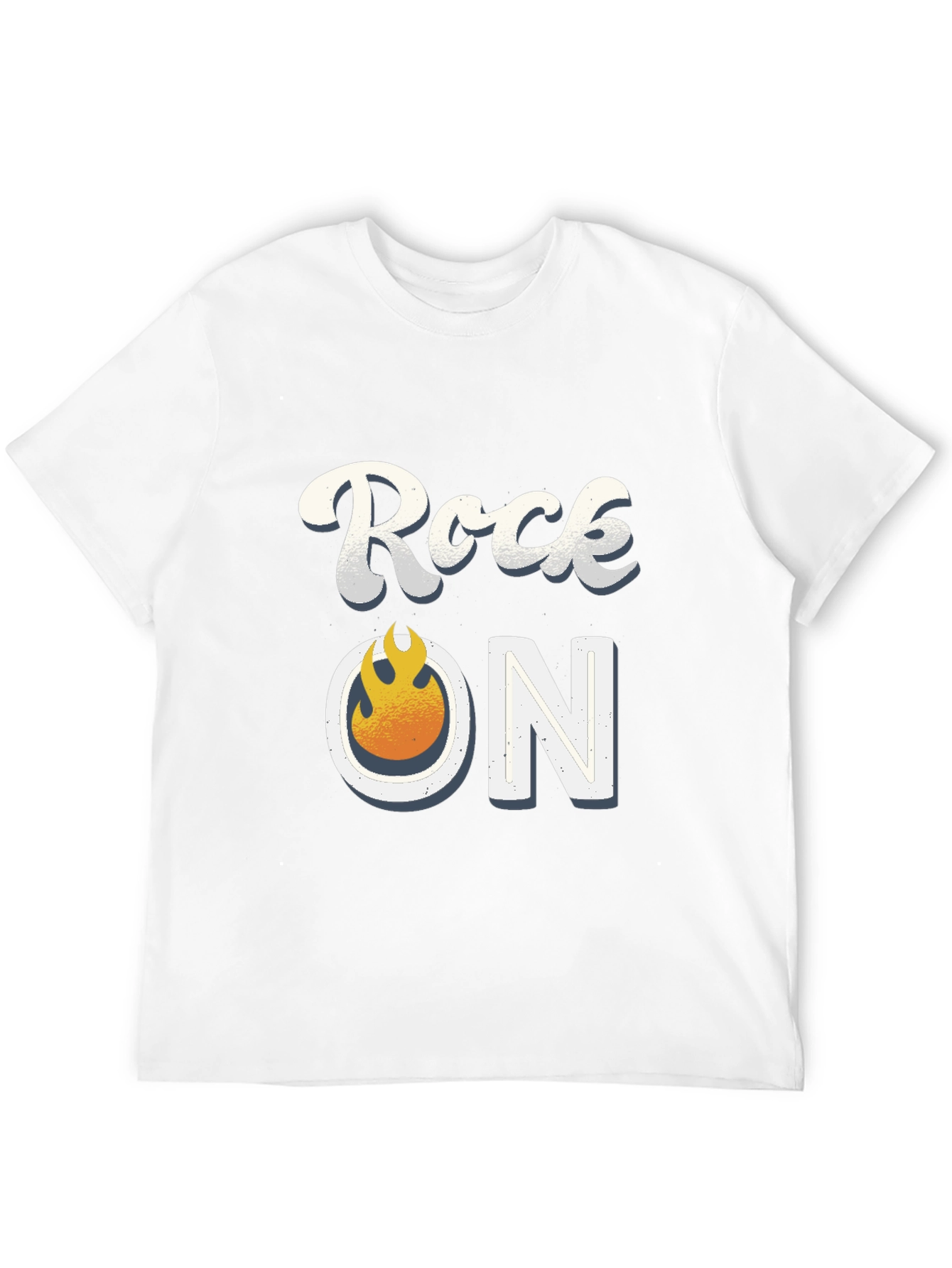 Rock On Graphic Tee - Black T-Shirt