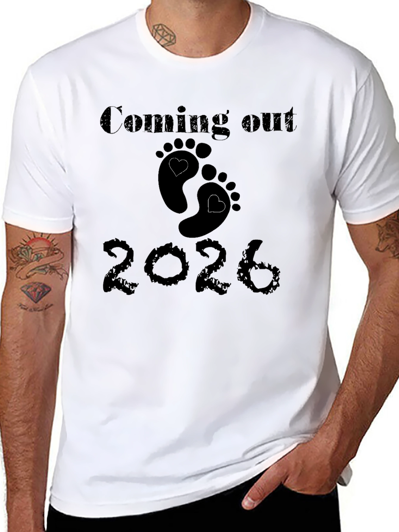 Coming Out 2026 Baby Feet T-Shirt