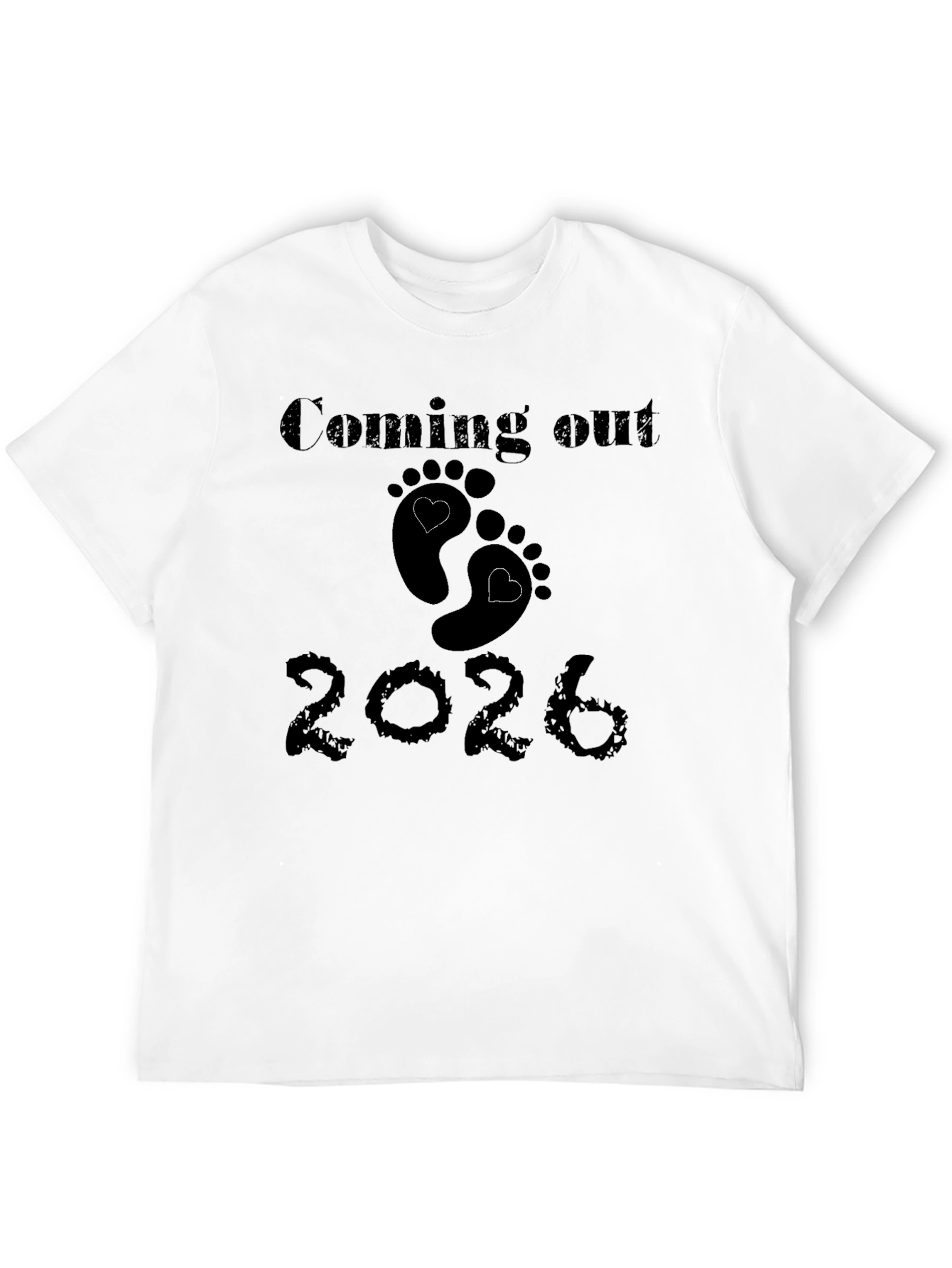 Coming Out 2026 Baby Feet T-Shirt