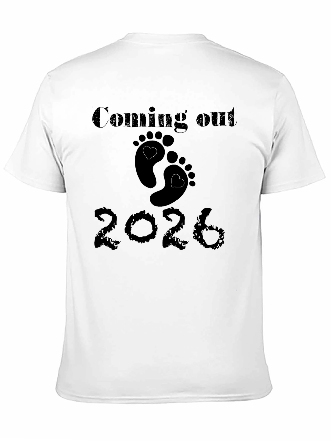 Coming Out 2026 Baby Feet T-Shirt