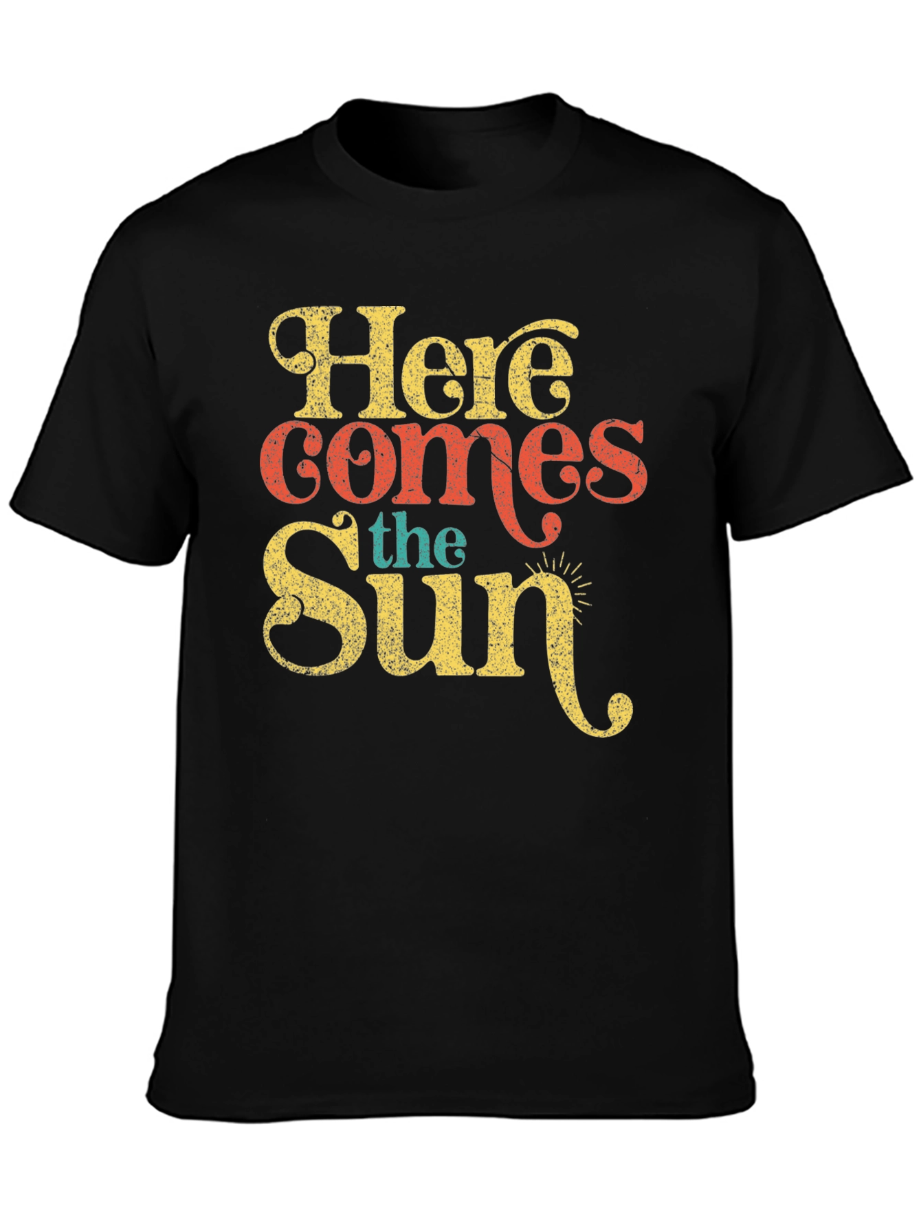 Here Comes The Sun Retro T-Shirt